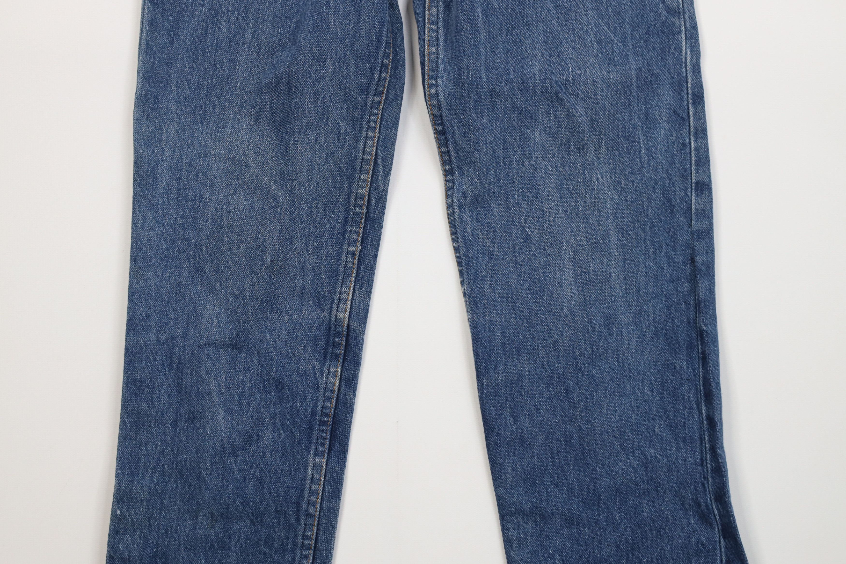 Levi's Vintage 80s Levis 706 Fit Faded Denim Jeans Blue Cotton USA Size 28" / US 6 / IT 42 - 3 Thumbnail