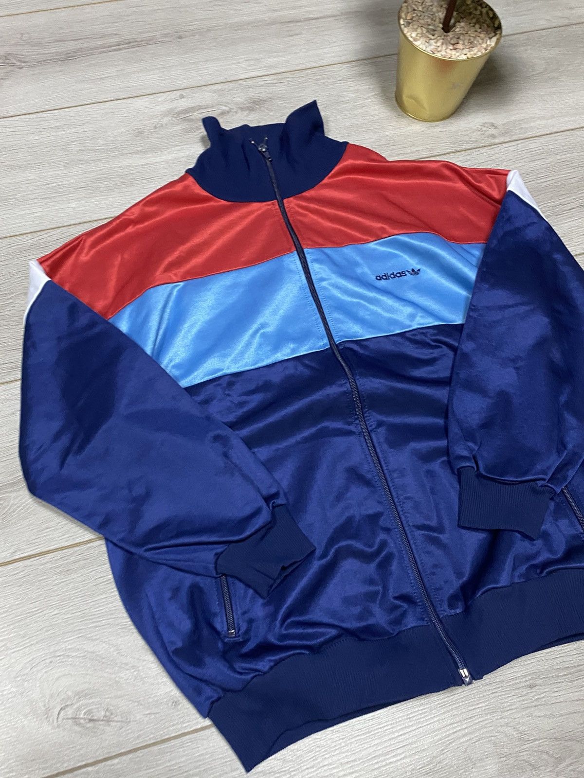 Vintage Adidas West Germany Bozberg vintage zip track jacket stripes Size US XL / EU 56 / 4 - 8 Thumbnail
