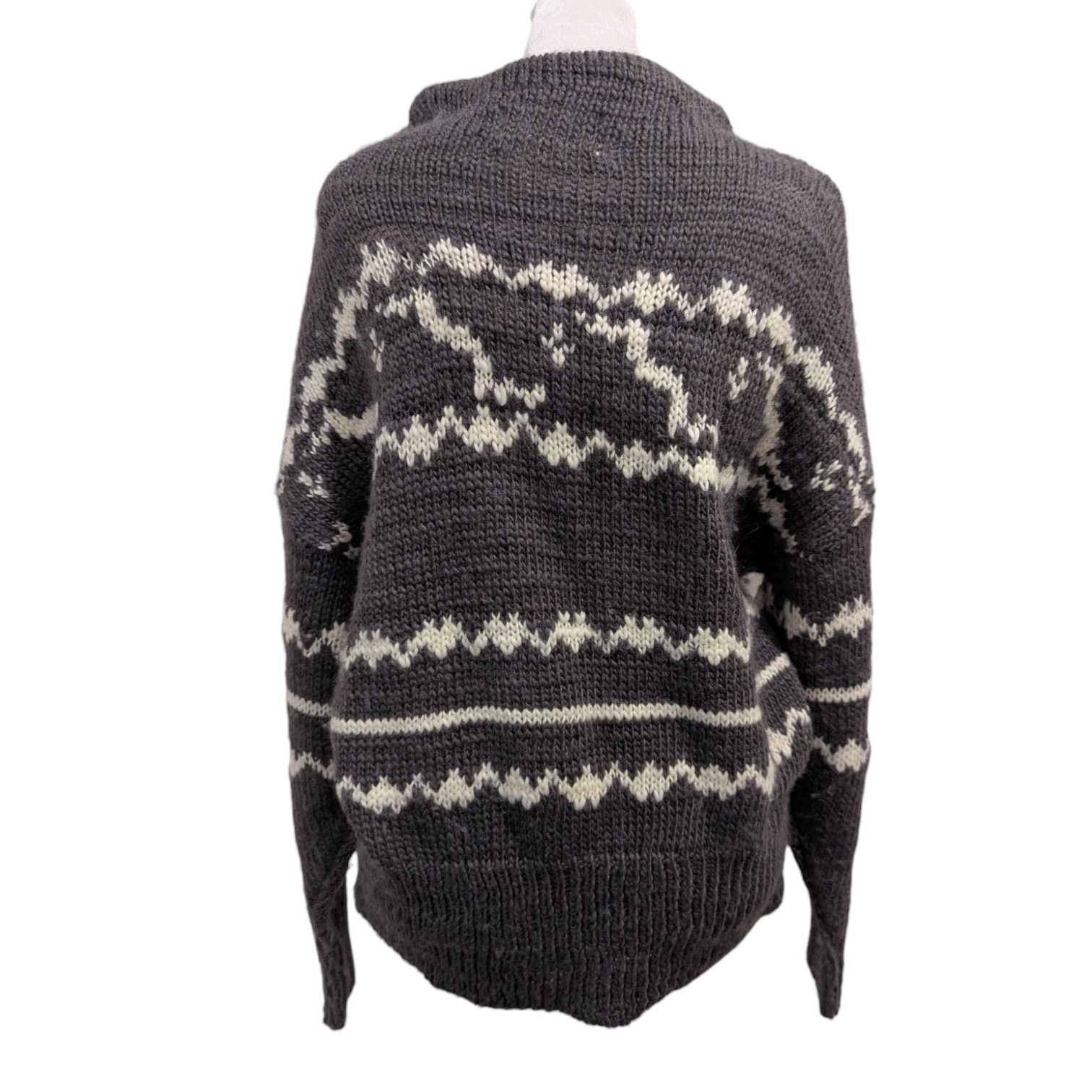 Other basin + range Grey Intarisa Knit Cozy Oversized Sweater XS Size XS / US 0-2 / IT 36-38 - 4 Thumbnail