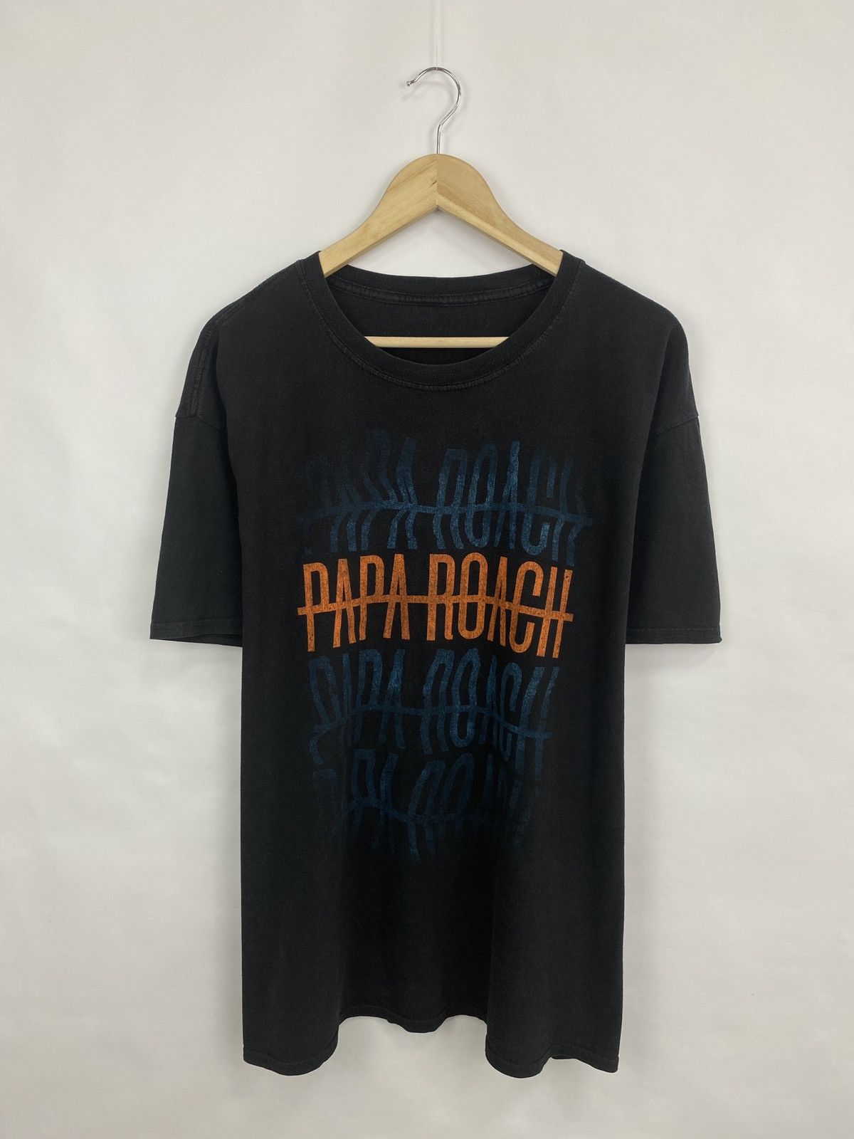 Band Tees 🪳 Vintage 2000 Y2K Papa Roach T-Shirt Rare Retro Hype Y2K Size US L / EU 52-54 / 3 - 3 Thumbnail
