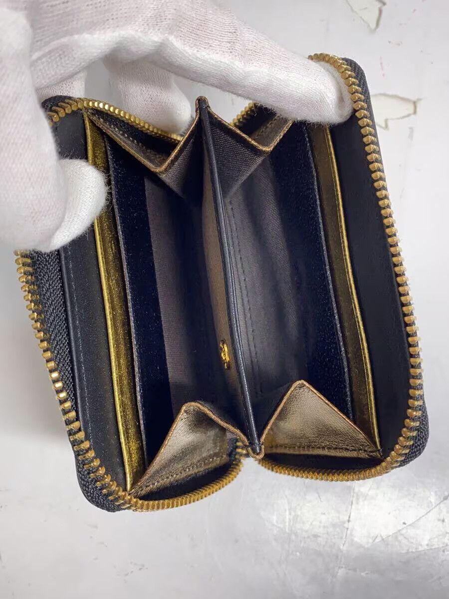 Vivienne Westwood Vivienne Westwood Total Pttn Coin Case Black Size ONE SIZE - 4 Thumbnail