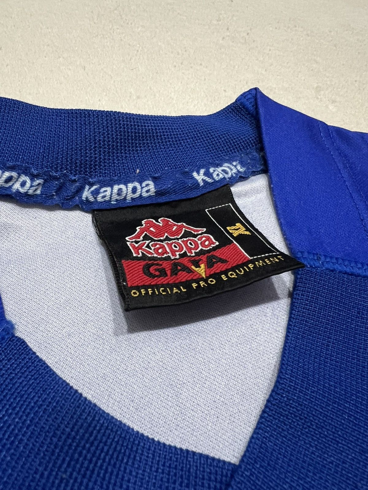 Kappa Italy 1999 Kappa Home Jersey Size US XL / EU 56 / 4 - 8 Thumbnail