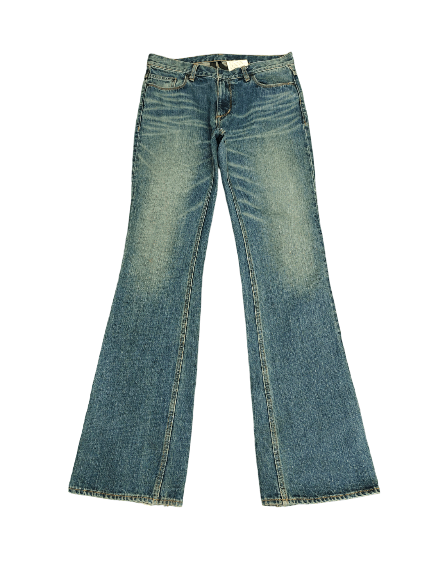 Fadeless Flare Jeans Fadeless Japan Clawmark Faded Denim Bootcut Y2k Size US 30 / EU 46 - 2 Thumbnail