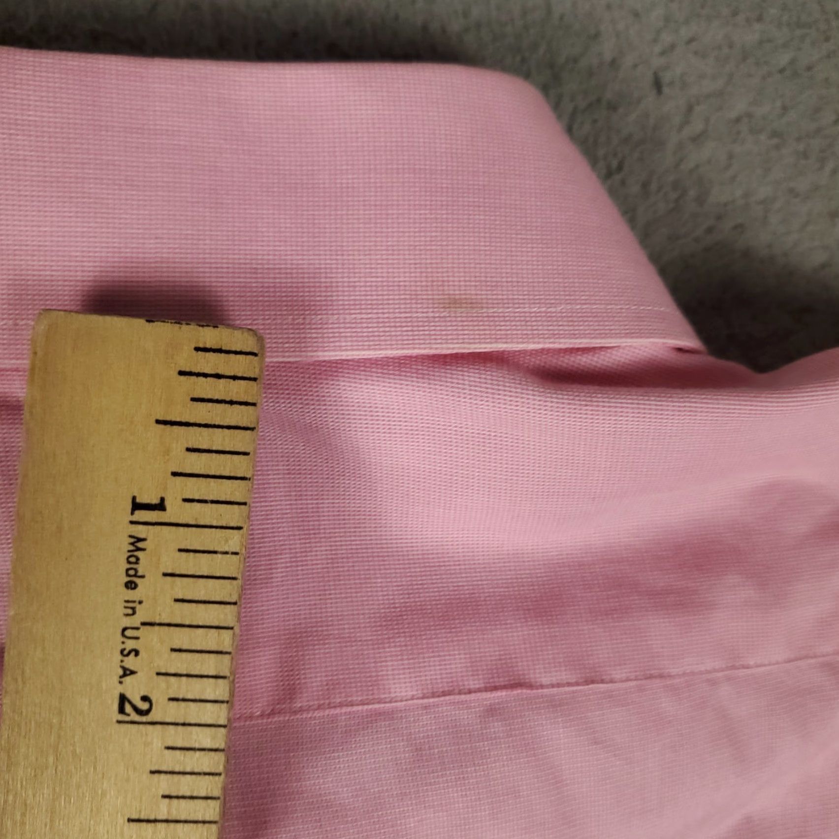 Ralph Lauren Ralph Lauren Shirt Mens 17 Pink Classic Fit Dress Button Up Long Sleeve Size 46R - 3 Thumbnail