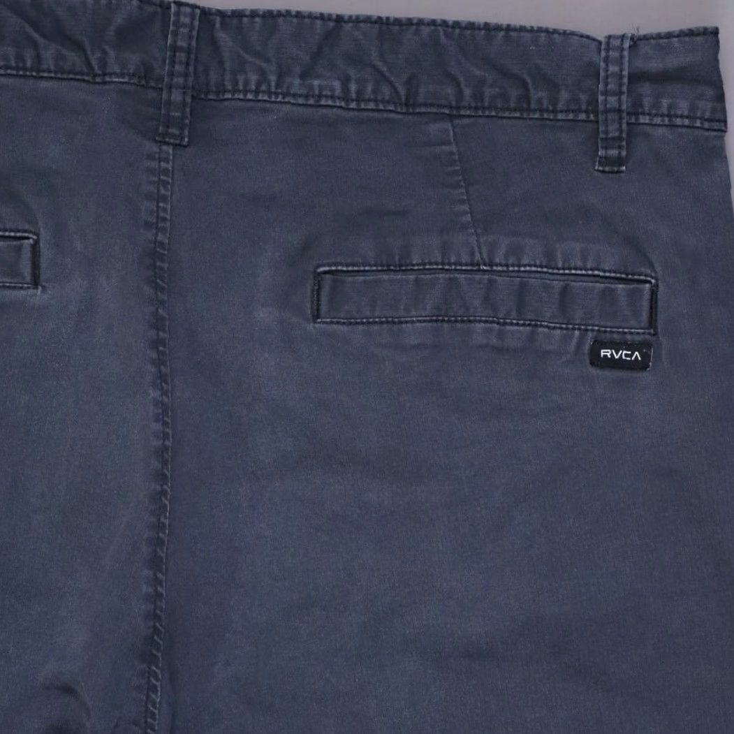RVCA RVCA Daggers Fit Chino Pants Mens 34 Black Slim Fit Twill Straight Leg Classic Size US 34 / EU 50 - 3 Thumbnail