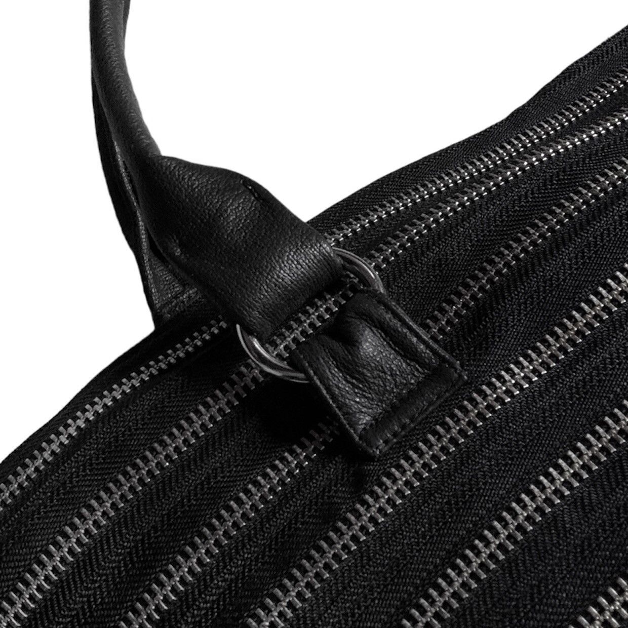 Designer × Japanese Brand 🧿17m long accordion zip tote bag black Size ONE SIZE - 4 Thumbnail