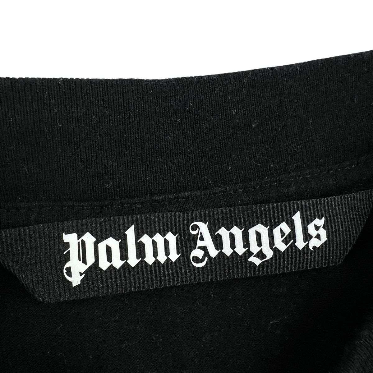 Palm Angels Palm Angels Spellout Black T Shirt Size US XL / EU 56 / 4 - 3 Thumbnail