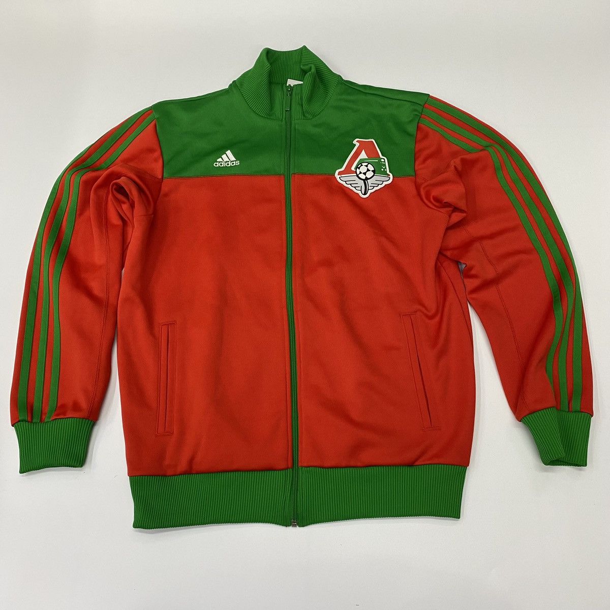 Adidas Jacket adidas lokomotif moscow football team Size US XL / EU 56 / 4 - 9 Thumbnail