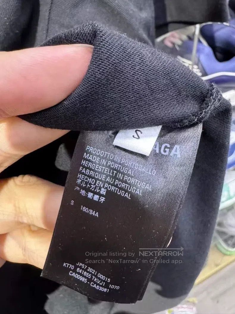 Balenciaga Balenciaga Black short-sleeved T-shirt with cola print Size US S / EU 44-46 / 1 - 6 Thumbnail