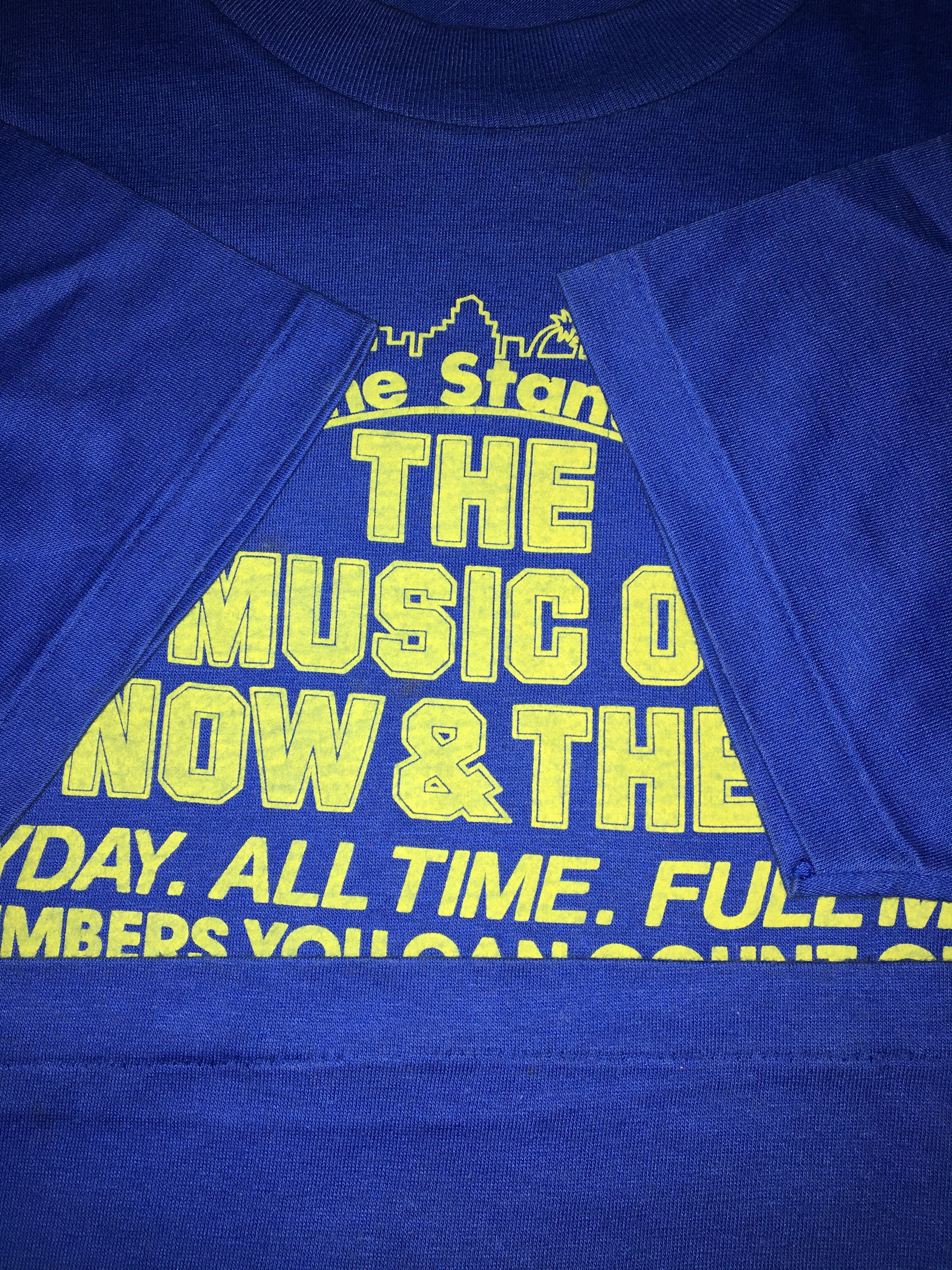 Vintage Vintage 80s PONY & CANYON The Music Of Now & Then Tshirt Size US S / EU 44-46 / 1 - 5 Thumbnail