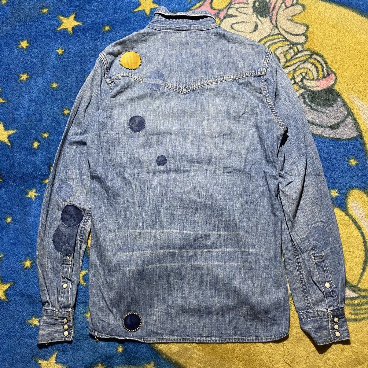 Remi Relief Remi Relief Blue Denim Western Shirt Size US S / EU 44-46 / 1 - 2 Thumbnail