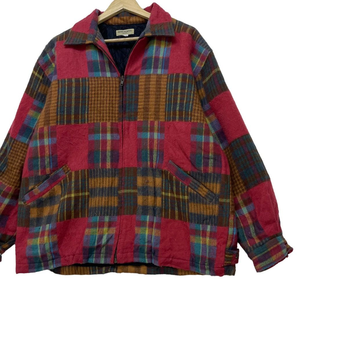 Individual Sentiments 💥Japanese Brand Sentimental Boy Pacthwork Jacket Size US M / EU 48-50 / 2 - 3 Thumbnail