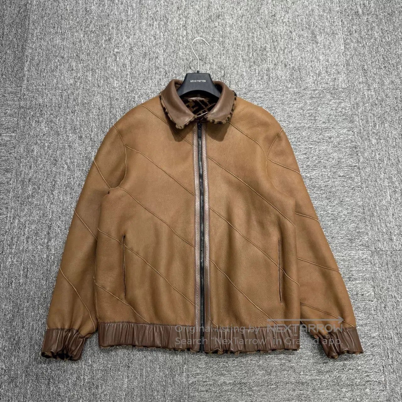 Fendi Fendi Reversible Leather and Fur Coat. Size US L / EU 52-54 / 3 - 2 Thumbnail