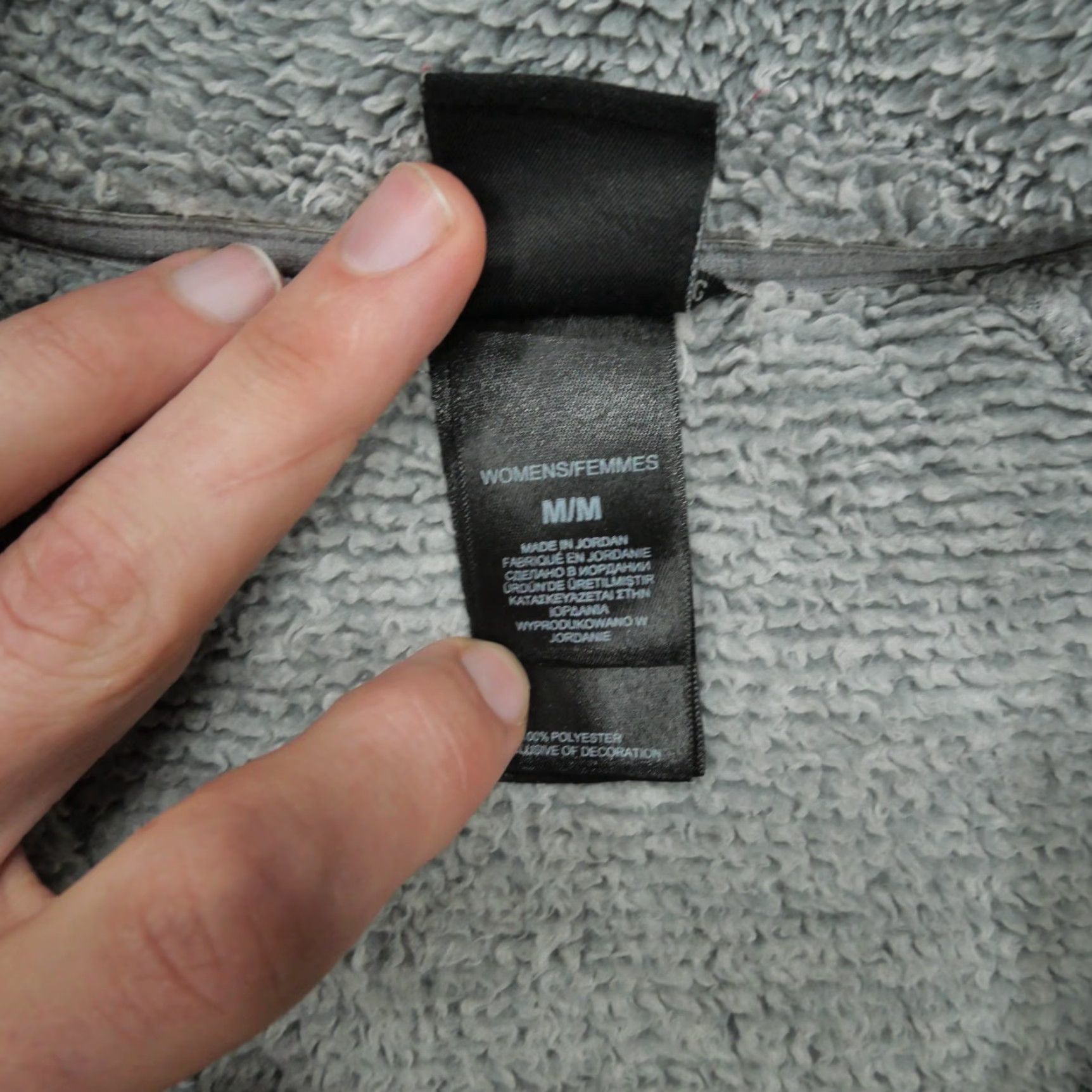 The North Face The North Face Jacket Womens M Grey Fleece Full Zip Outdoor Shirt Size M / US 6-8 / IT 42-44 - 7 Thumbnail
