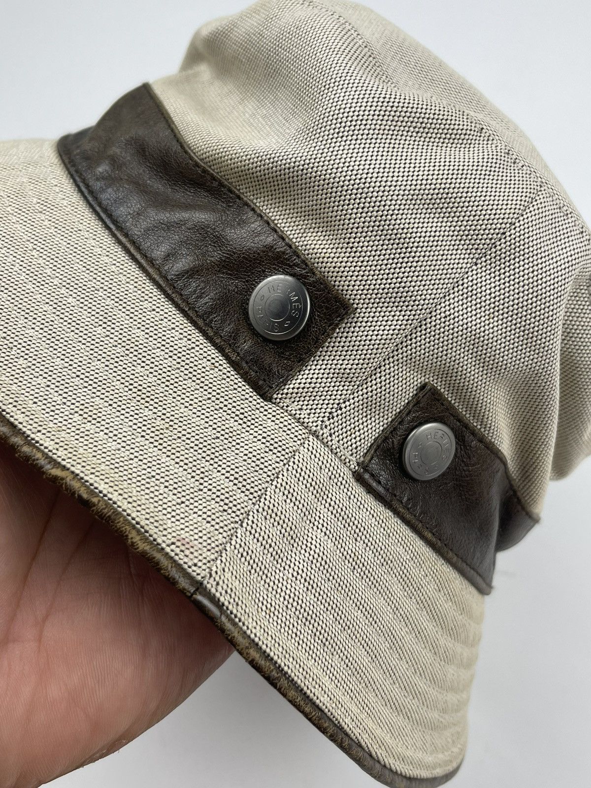 Hermes hermes hat bucket hat tc12 Size ONE SIZE - 5 Thumbnail