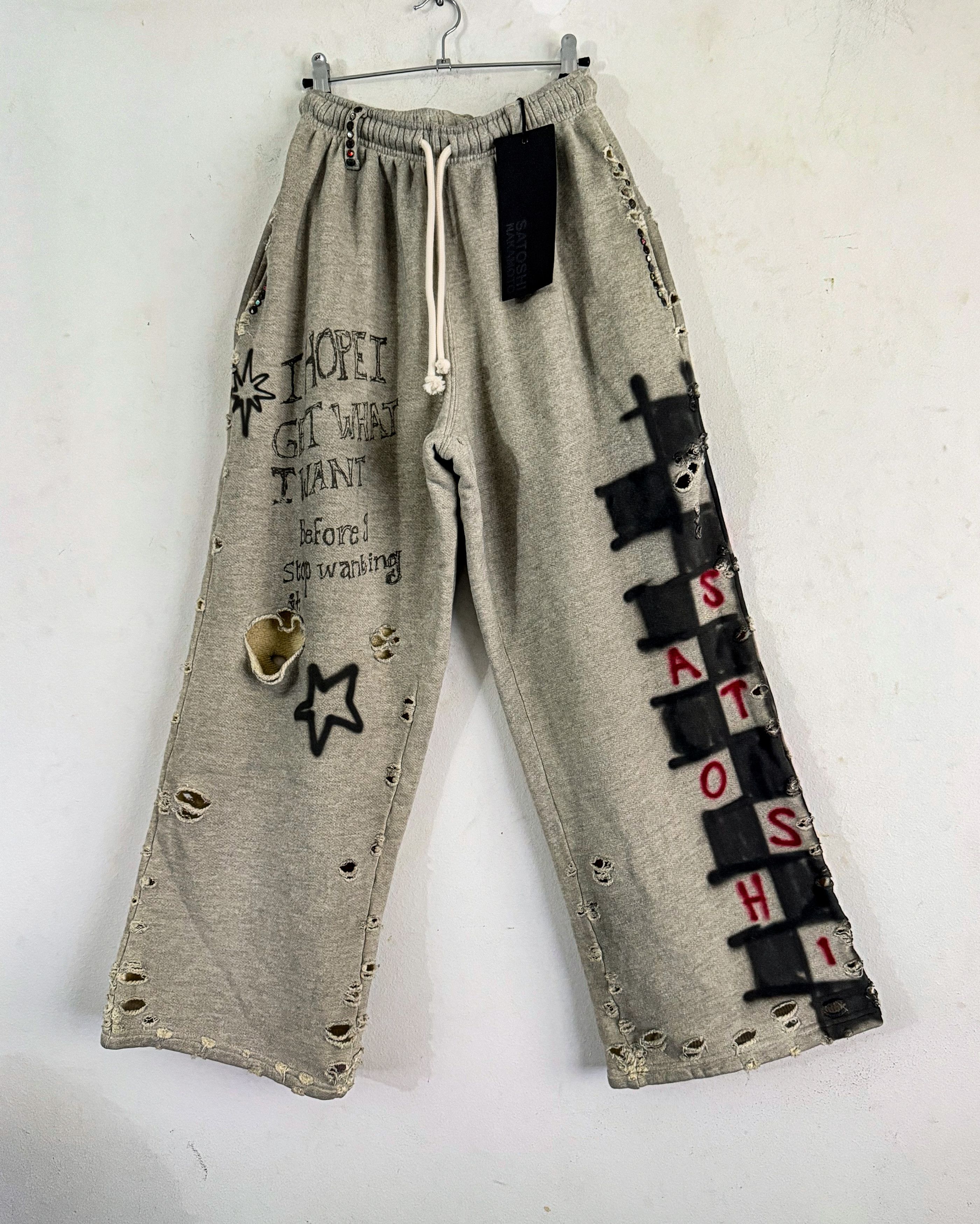 Satoshi Nakamoto "Get What I Want" Sweatpant Size US 32 / EU 48 - 2 Thumbnail