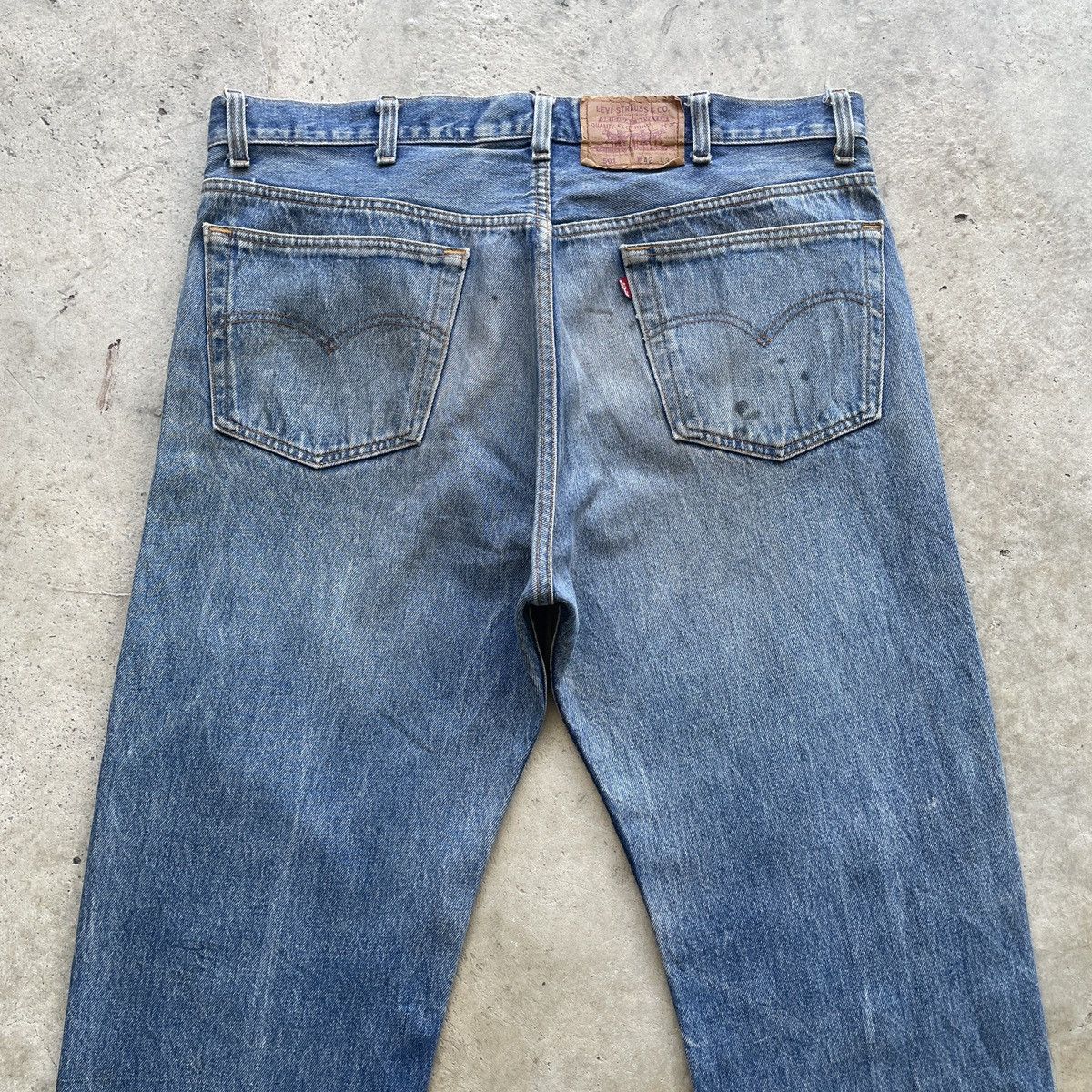 Levi's 90s Vintage Levi’s 501 Mudwash Jeans Faded Pants Denim W39 Size US 39 - 11 Thumbnail
