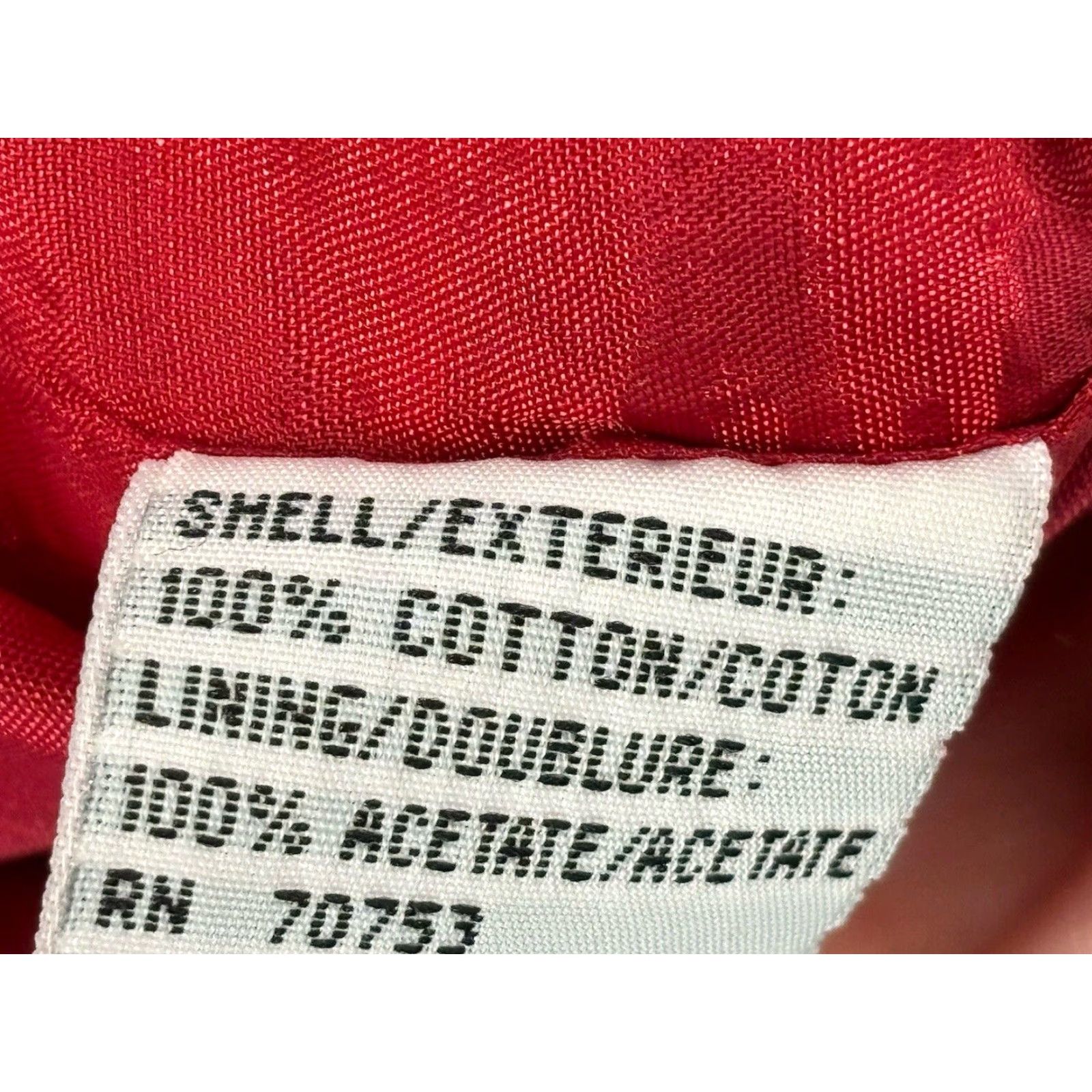 Talbots VINTAGE Talbots Floral Cotton Vest Medium Women's 90s Red Size M / US 6-8 / IT 42-44 - 8 Thumbnail