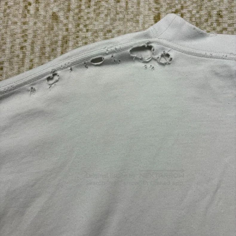 Balenciaga Balenciaga Letter Printed Long Sleeve Round Neck Short Sle Size US XL / EU 56 / 4 - 5 Thumbnail