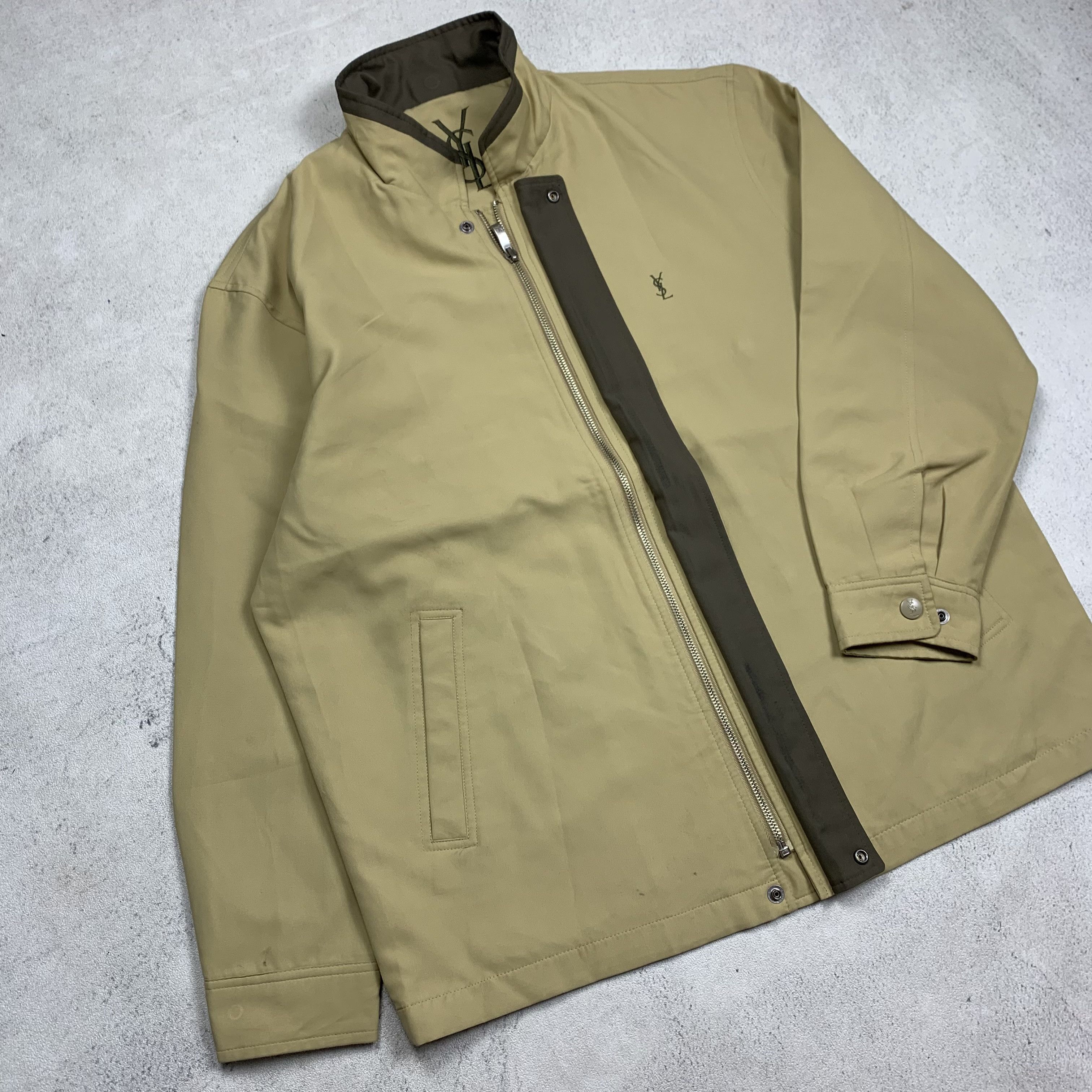 Yves Saint Laurent pour homme jacket　L Vintage YSL Yves Saint Laurent Pour Homme Jacket Size L