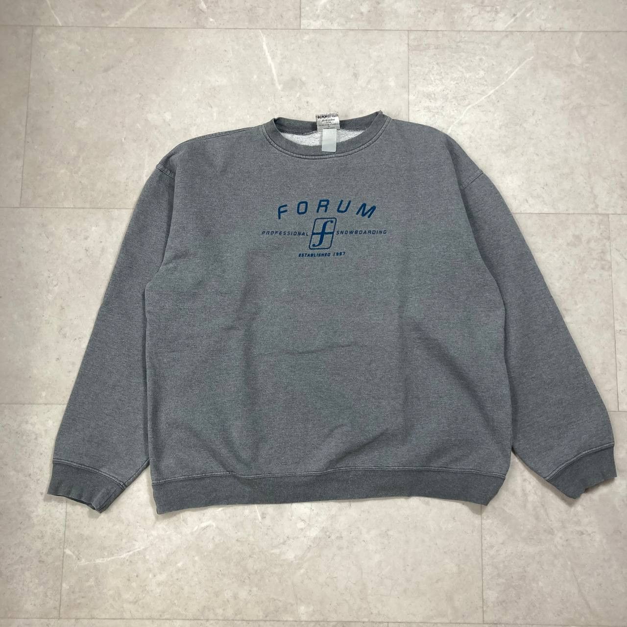 C1RCA Vintage Forum Snowboards Boxy Oversized Sweatshirt Size US M / EU 48-50 / 2 - 1 Thumbnail