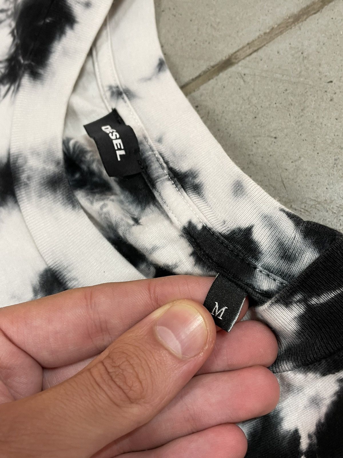 Diesel S/S20 Tye Dye Diesel Tee Shirt Size US M / EU 48-50 / 2 - 6 Thumbnail