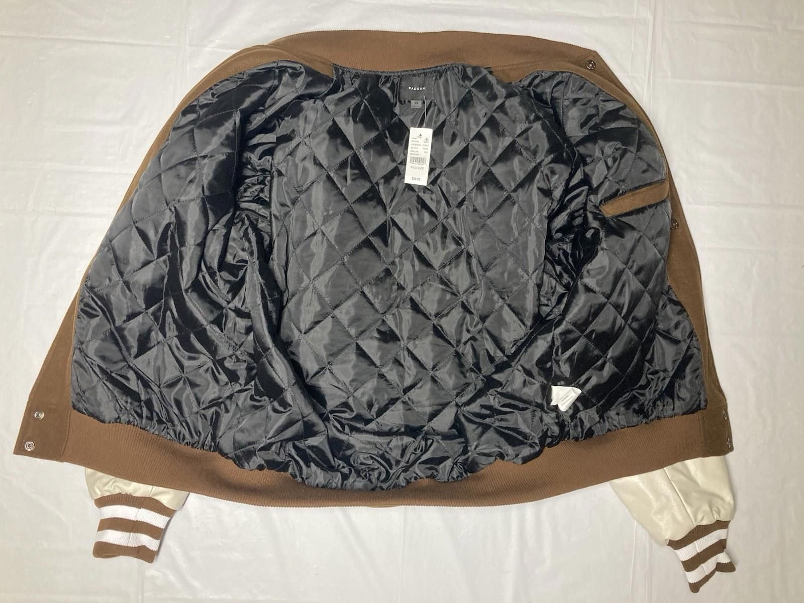Pacsun NEW Men’s XL Pacsun Paradise LA California Brown Jacket Size US XL / EU 56 / 4 - 6 Thumbnail