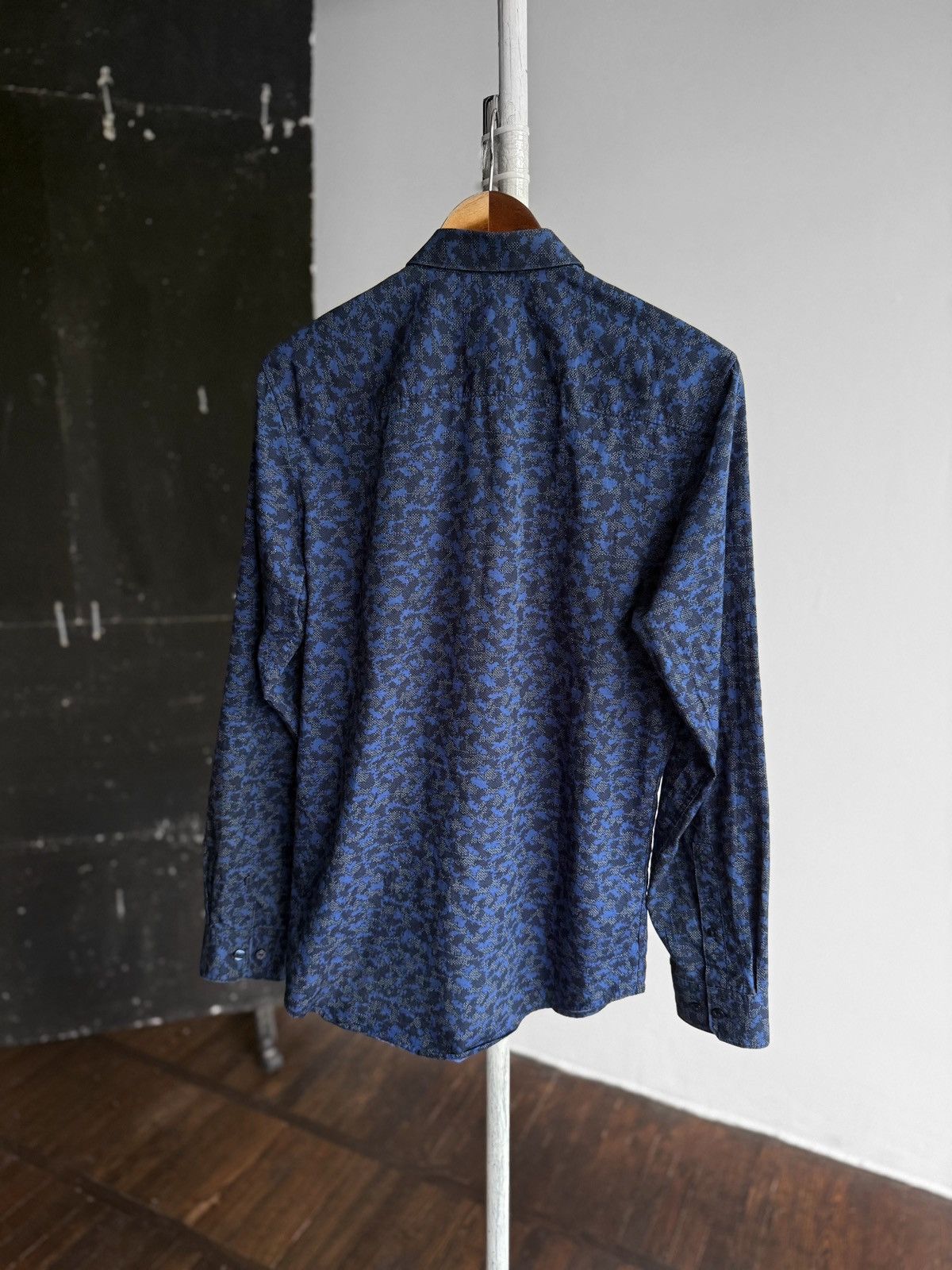Calvin Klein Calvin Klein CK Full Printed Long Sleeve Button Up Shirt Size US S / EU 44-46 / 1 - 3 Thumbnail