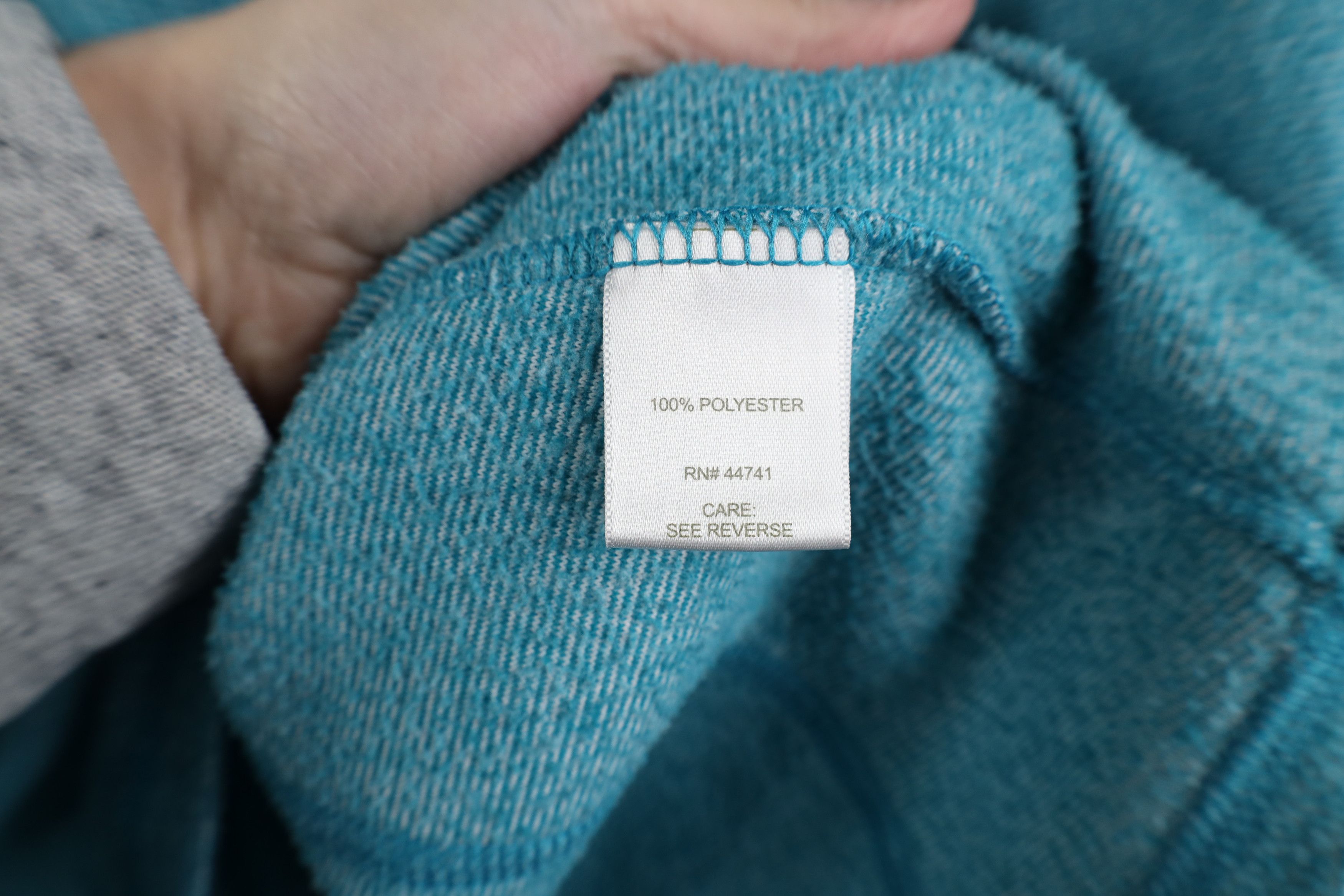 Vintage Alpine Design Fleece 1/4 Half Zip Pullover Sweater Blue Size L / US 10 / IT 46 - 10 Thumbnail