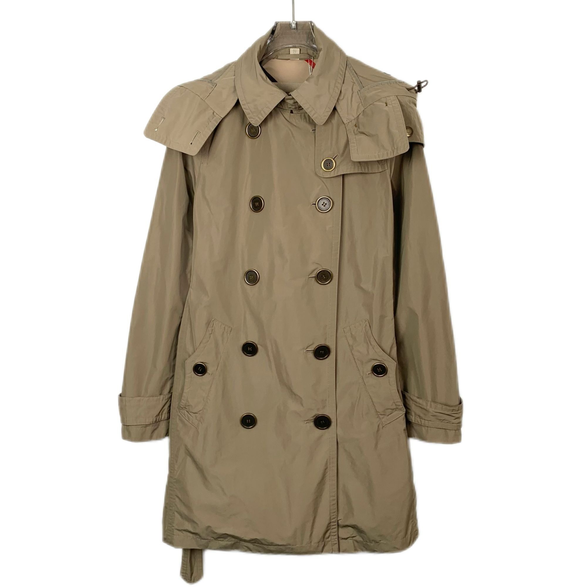 Burberry Burberry Brit Classic Double-Breasted Trench Coat In Khaki W Size XS / US 0-2 / IT 36-38 - 1 Thumbnail