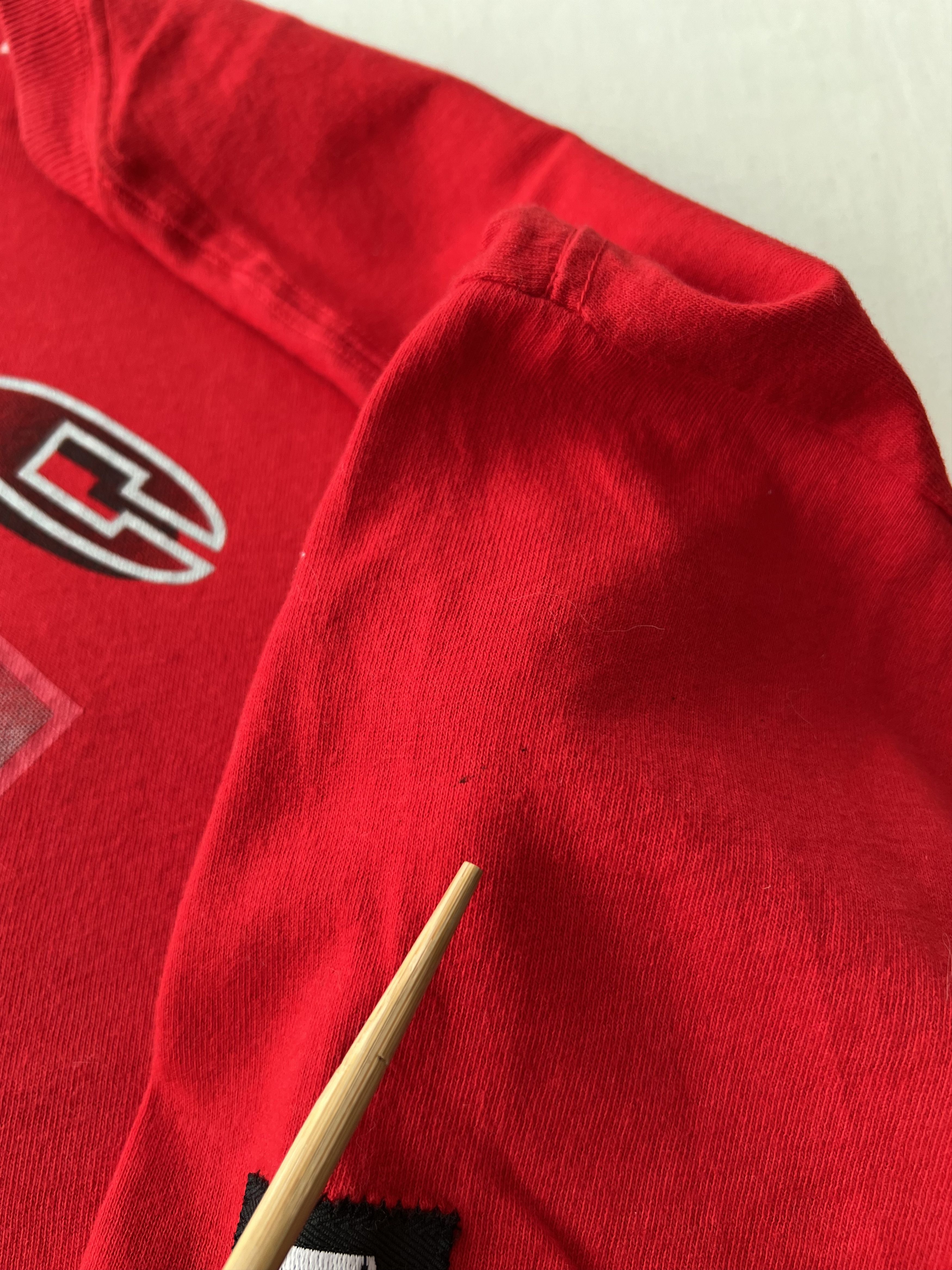 NBA Vintage 90s Chicago Bulls NBA Basketball Starter Red T-shirt Size US L / EU 52-54 / 3 - 9 Thumbnail
