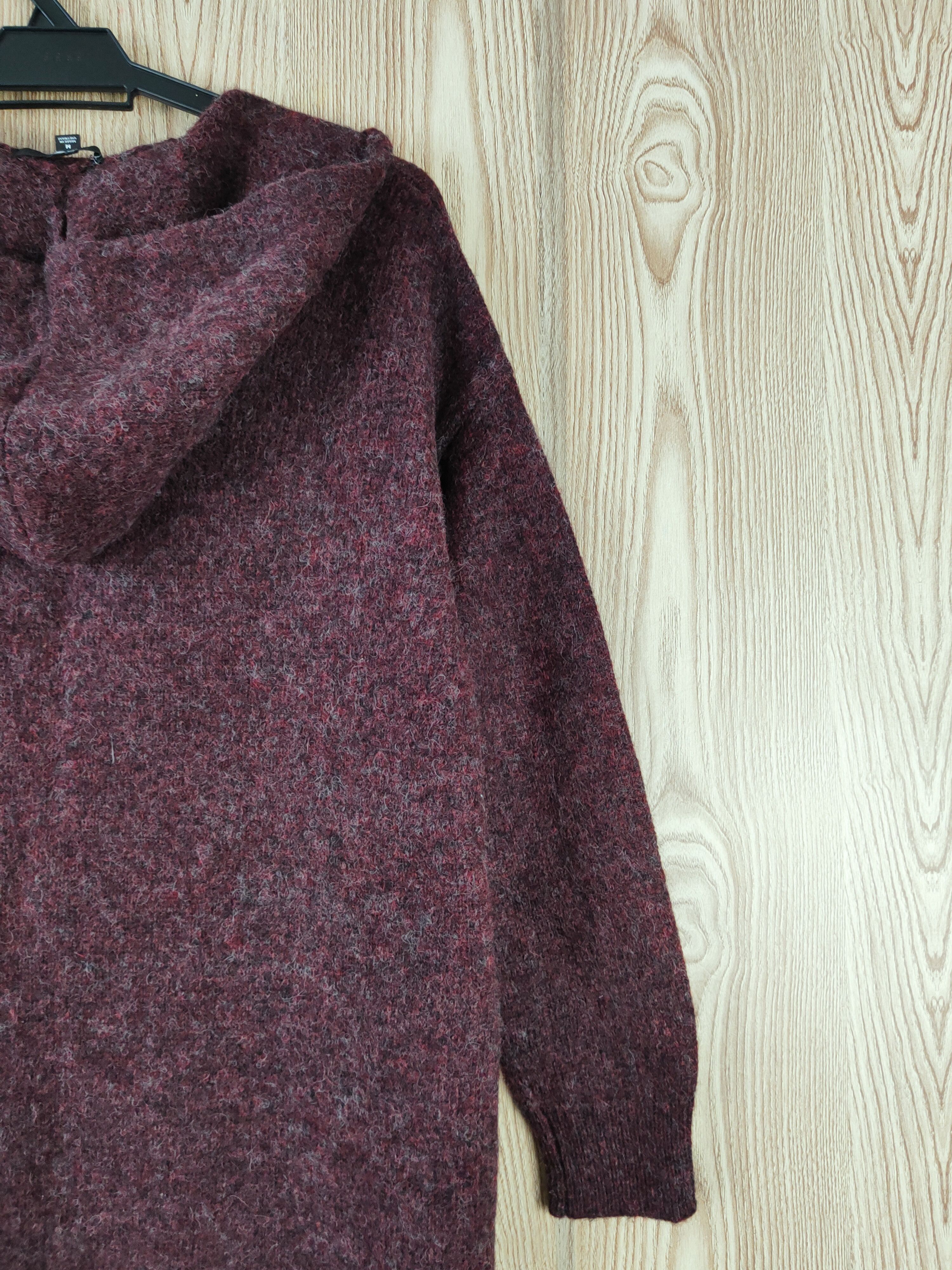 Homespun Knitwear Uniqlo Knitwear mohair Hoodie Long Cardigan #W739 Size M / US 6-8 / IT 42-44 - 10 Thumbnail