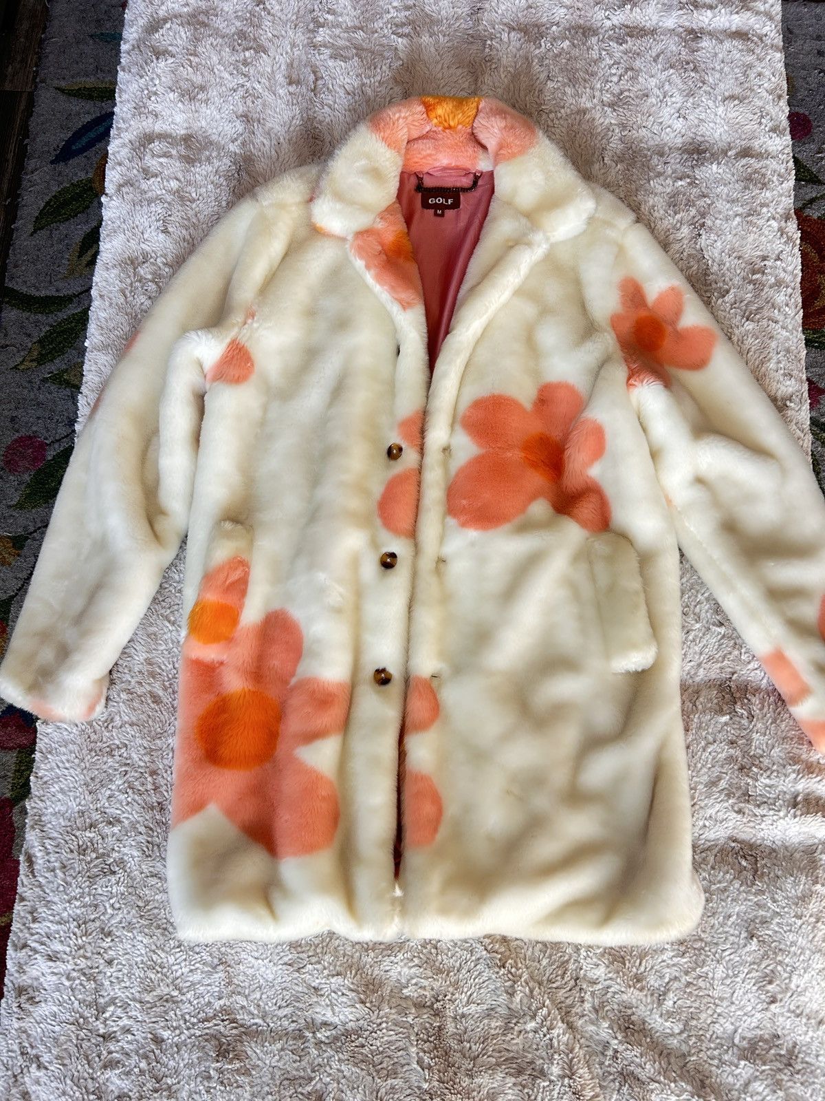 Golf Wang Golf Le Fleur Faux Fur Coat Size US M / EU 48-50 / 2 - 7 Thumbnail