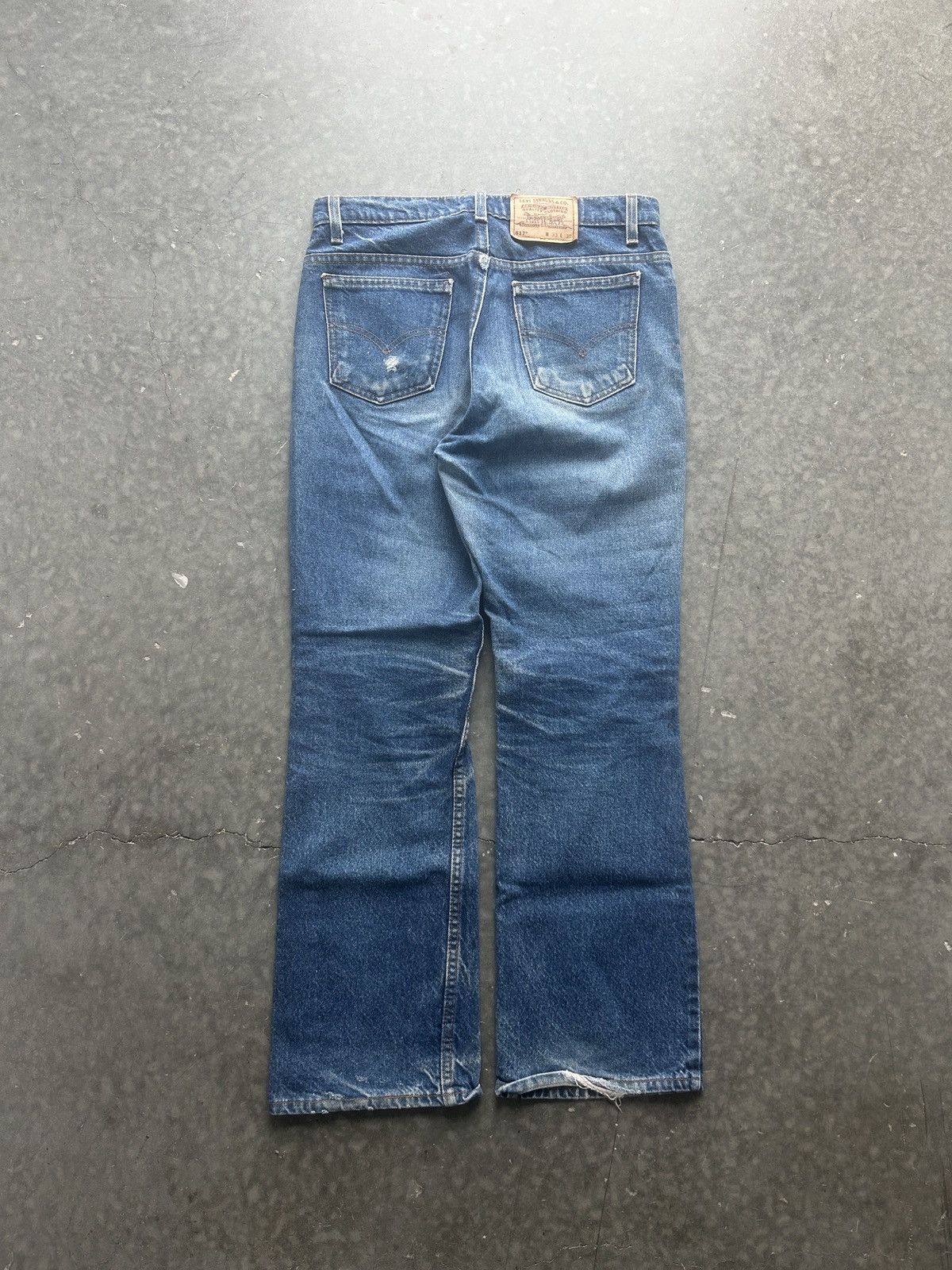 Levi's × Vintage Vintage 90s Levi’s 517 Orange Tab Denim Jeans 33x30 Size US 33 - 7 Thumbnail