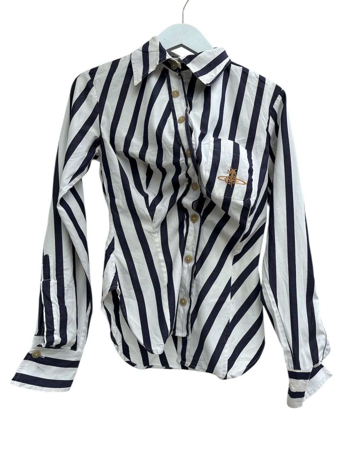 Vivienne Westwood Vintage 1990s Corset Shirt Size S / US 4 / IT 40 - 1 Thumbnail