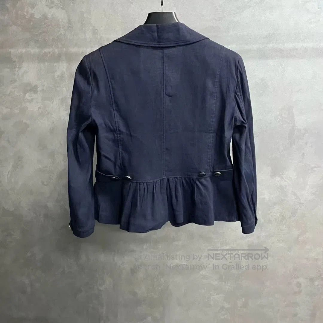 Emporio Armani giorgio armani navy short blazer jacket. Size US M / EU 48-50 / 2 - 2 Thumbnail