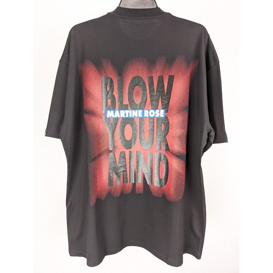 Martine Rose o1rshd1 Oversize Short Sleeve T-Shirt in Black Size US S / EU 44-46 / 1 - 11 Thumbnail