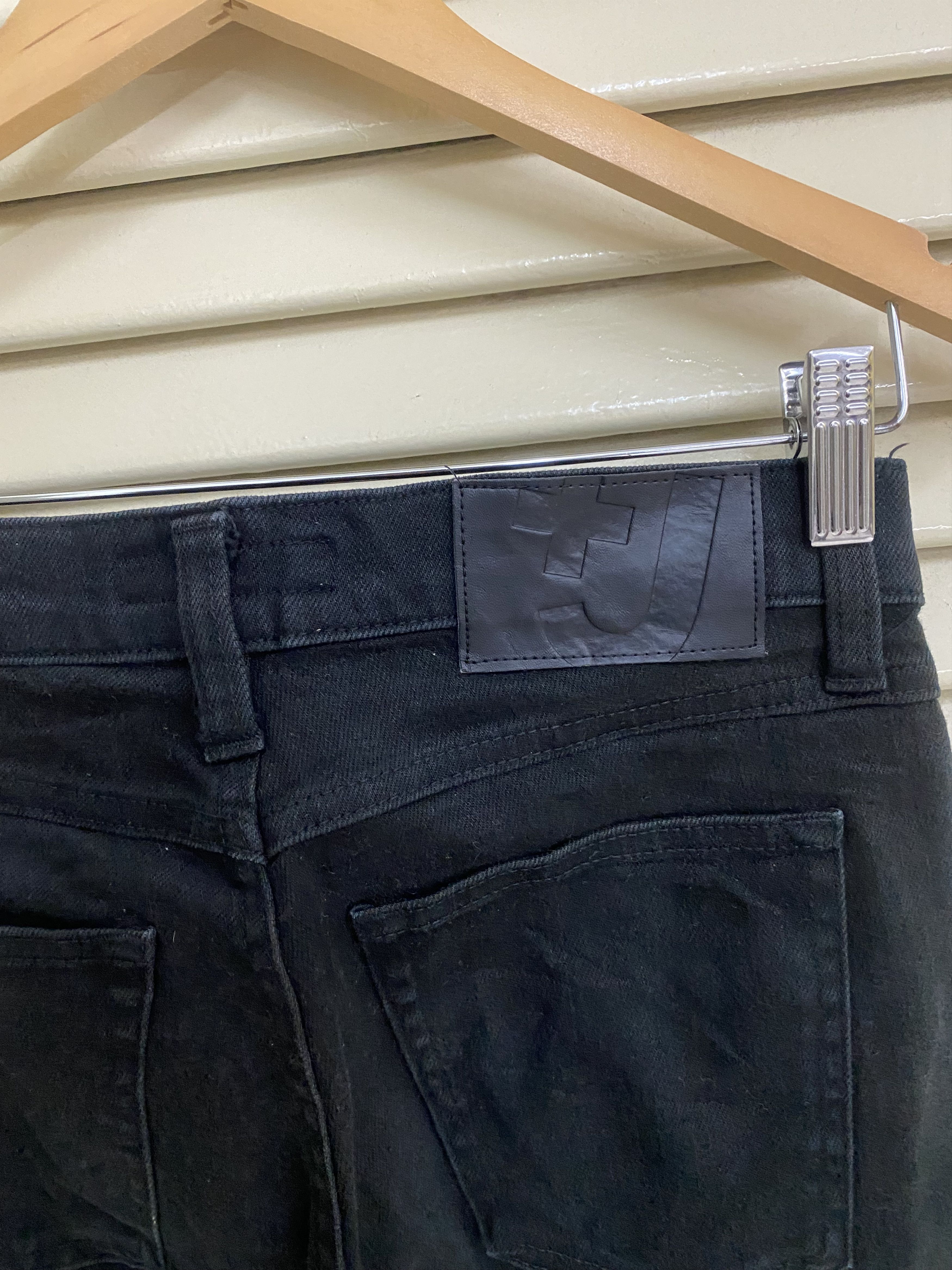 Jil Sander Jil Sander Black Selvedge Denim Size US 27 - 4 Thumbnail