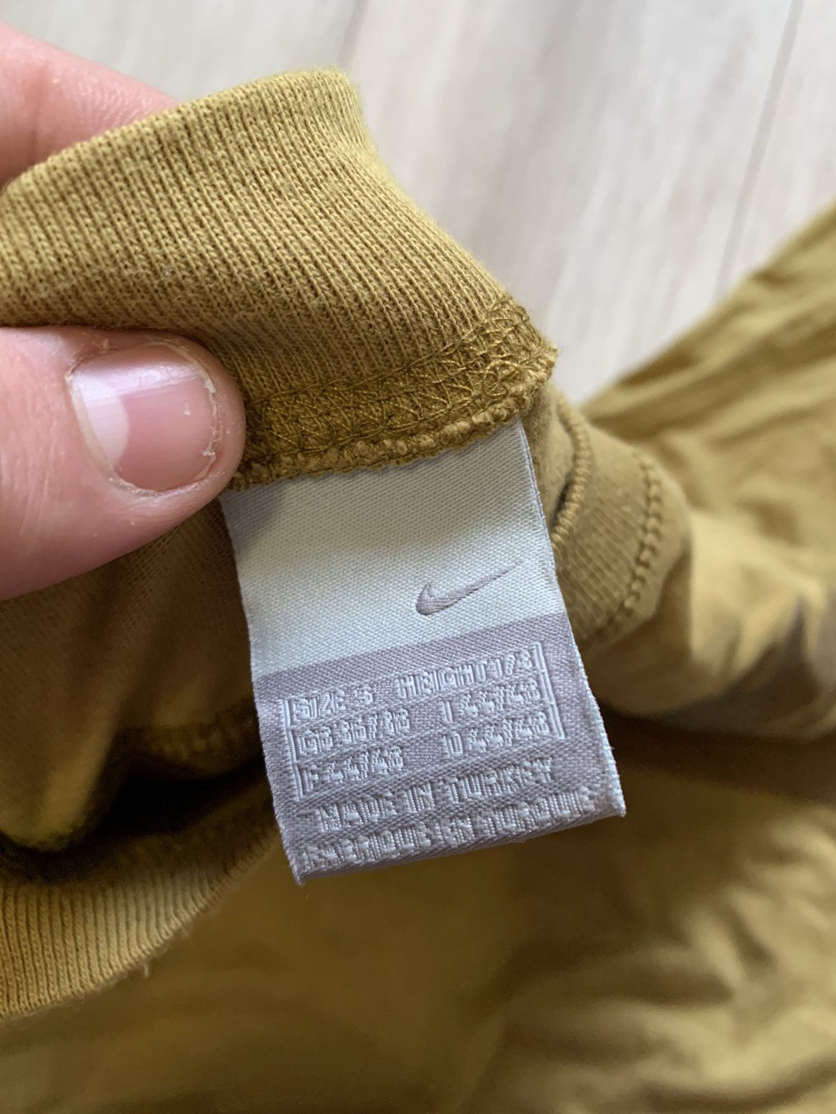 Nike × Vintage Vintage Nike Swoosh t-shirt y2k Size US S / EU 44-46 / 1 - 6 Thumbnail