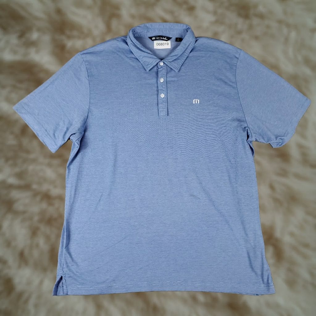 TravisMathew Travis Mathew Polo Shirt Mens XL Blue Golf Casual Short Sleeve Polo Shirt Mens XL Blue Golf Casual Polo Shirt Mens XL Blue Golf Casual Size US XL / EU 56 / 4 - 1 Thumbnail