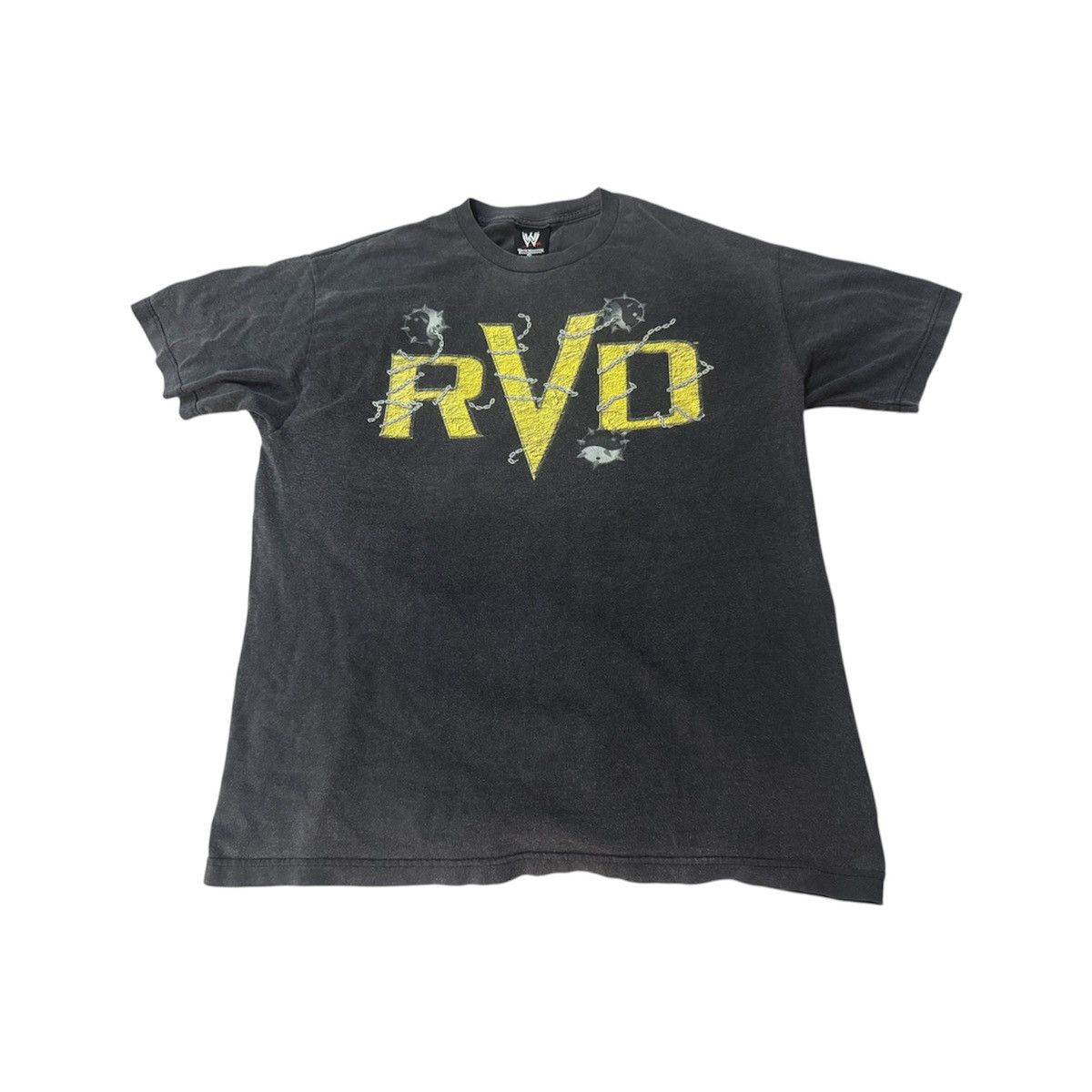 Vintage Vintage 2000s WWE Rob Van Dam RVD T Shirt Size US XL / EU 56 / 4 - 1 Thumbnail