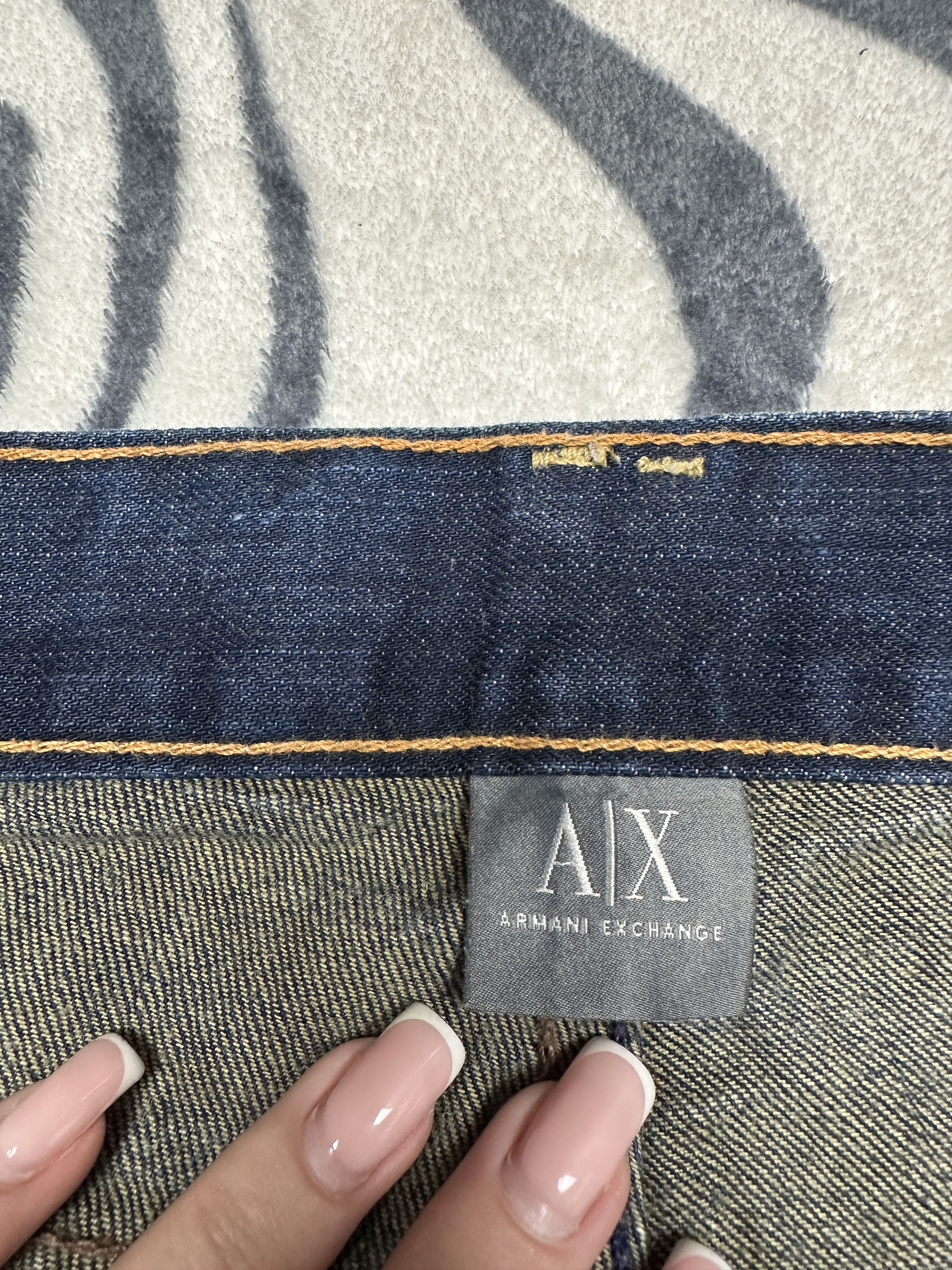 Armani Exchange Armani Exchange Mens Salvage Denim Pants Jeans Size US 34 / EU 50 - 8 Thumbnail