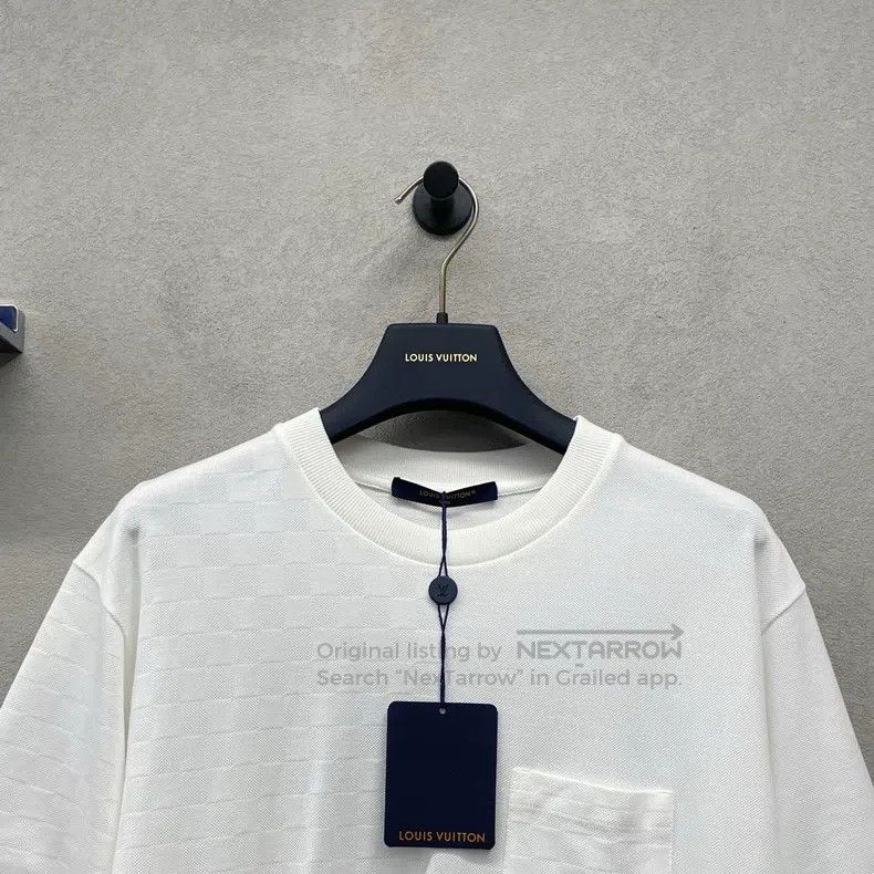 Louis Vuitton Louis Vuitton Dark Checkerboard White Short Sleeve Size US S / EU 44-46 / 1 - 4 Thumbnail