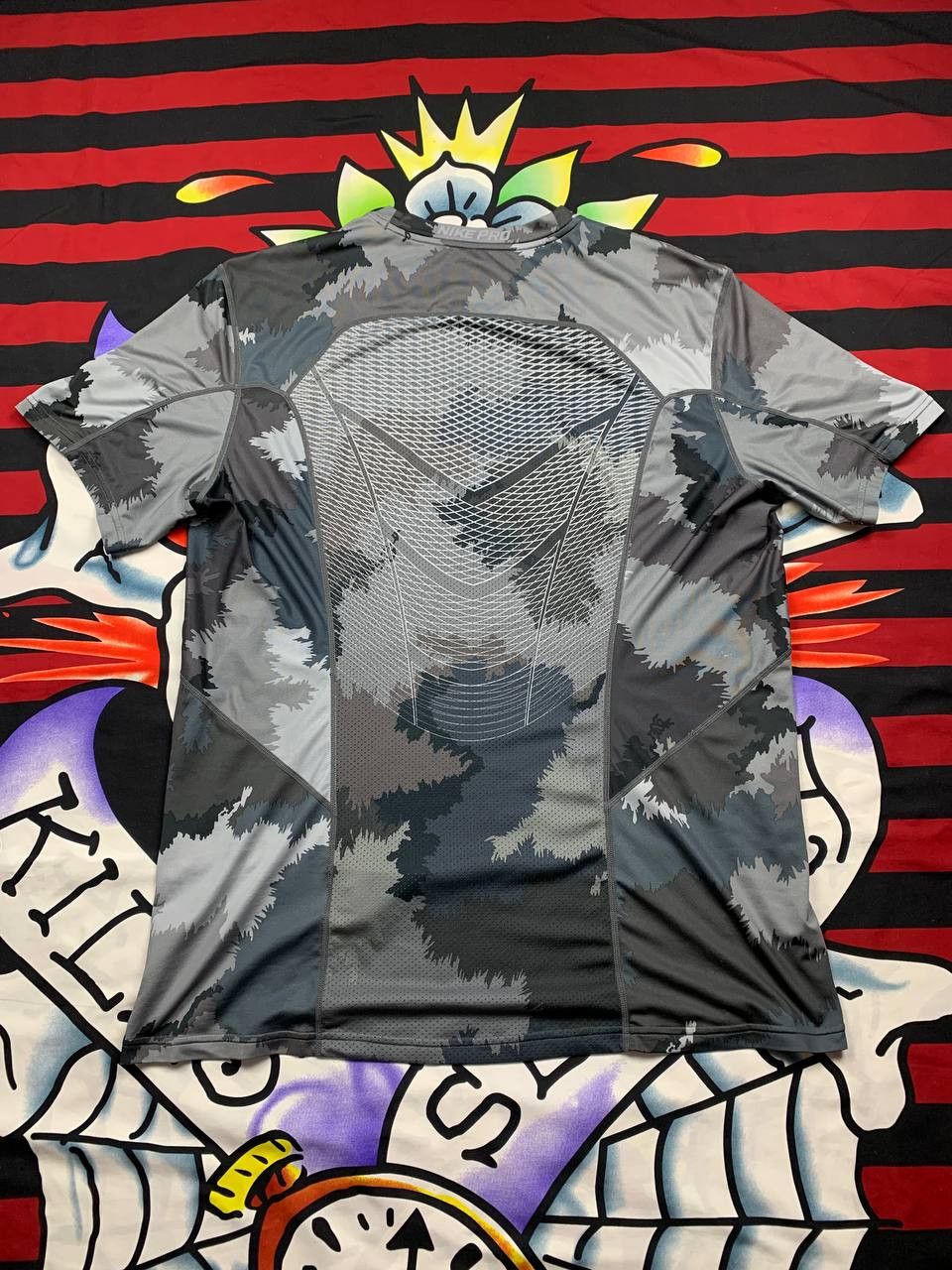 Nike Nike Pro Combat compression training tshirt camo Size XL Size US XL / EU 56 / 4 - 5 Thumbnail