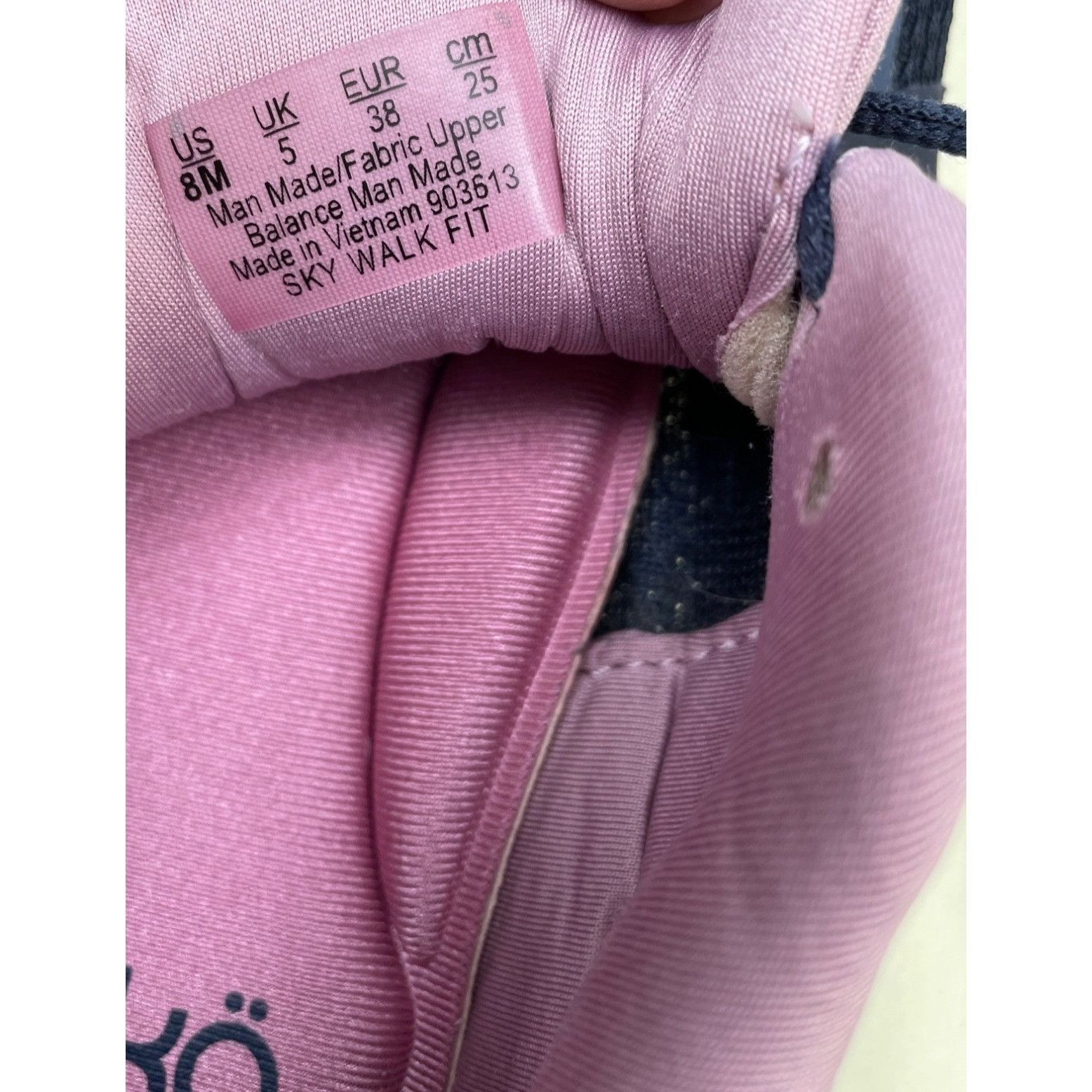 Other Ryka Women's Navy Blue/ Pink Sky Walk Fit Shoes/Sneakers Siz Size US 8.5 / IT 38.5 - 8 Thumbnail