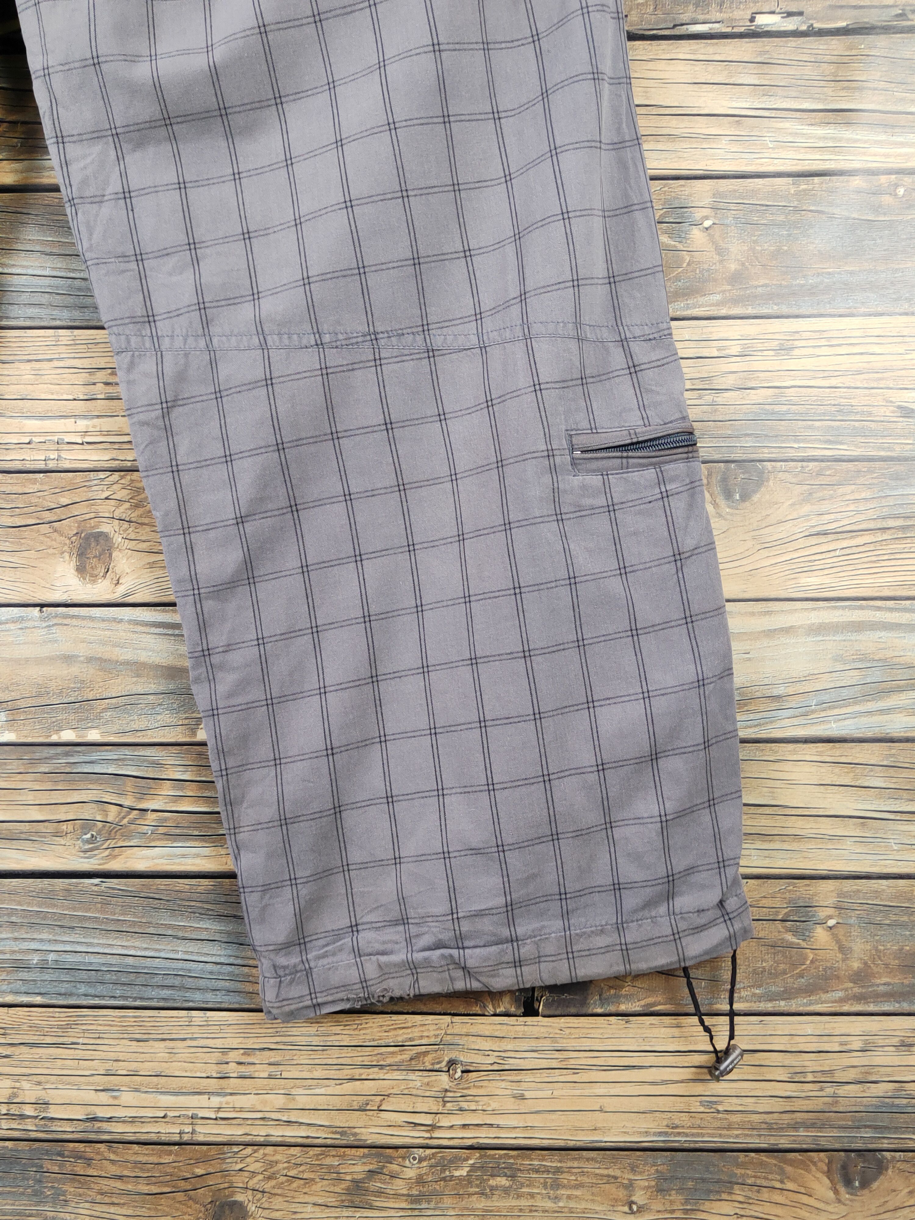 Japanese Brand DL Freaky Massive Dark Gray Multipocket Sweatpants #298 Size US 32 / EU 48 - 15 Thumbnail