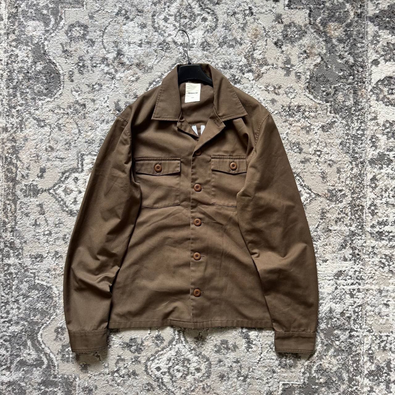 Wood Wood Wood Wood Romantic Brown Overshirt Jacket Size US M / EU 48-50 / 2 - 1 Thumbnail