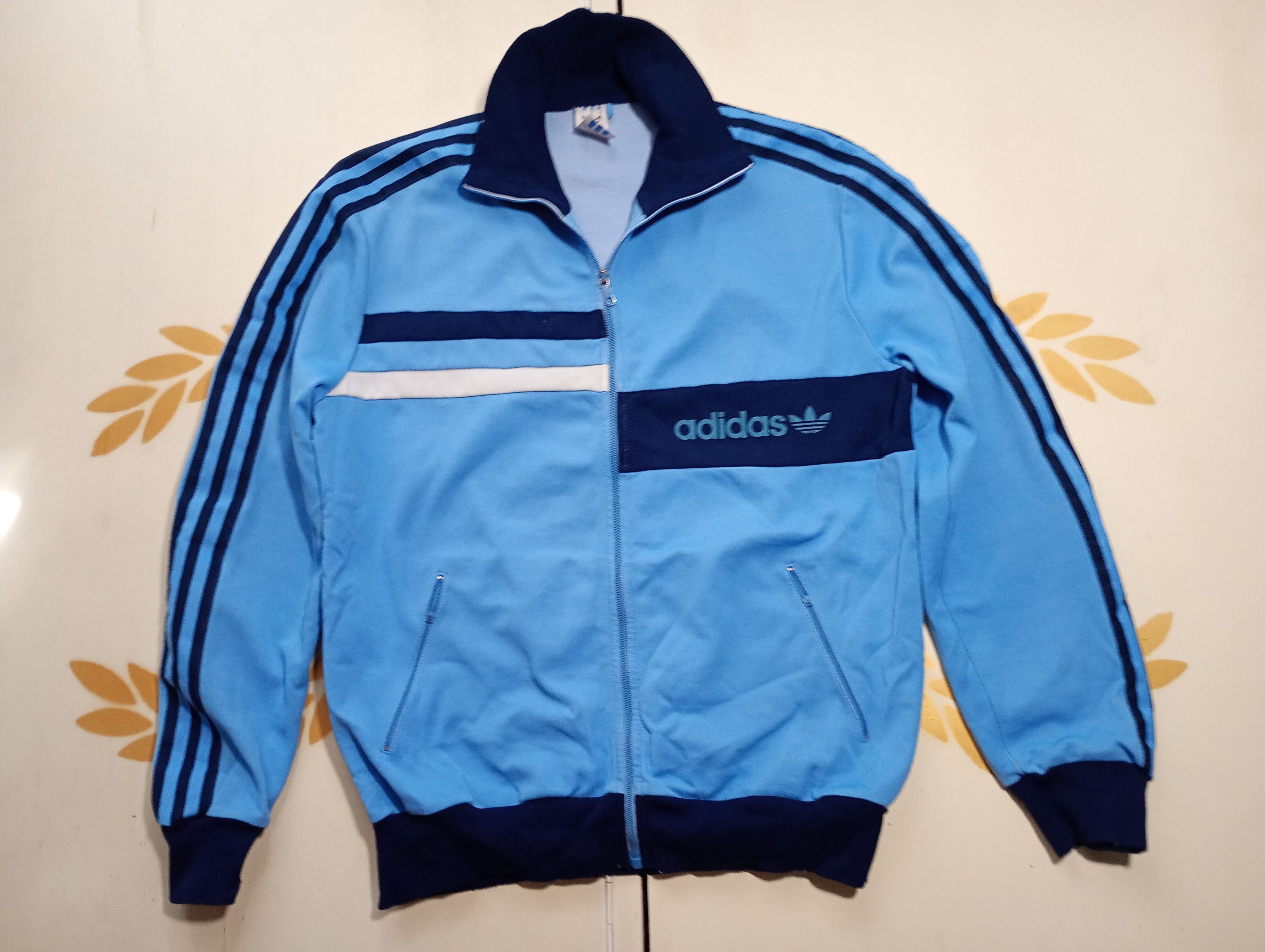 Adidas Adidas Track Top Jacket 80's made in Yugoslavia Size US M / EU 48-50 / 2 - 1 Thumbnail