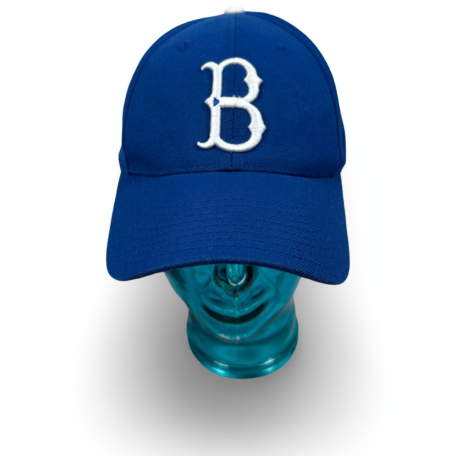 American Needle Vintage Brooklyn Dodgers Fitted Hat Cooperstown Men 7.5 Blue Size ONE SIZE - 1 Thumbnail