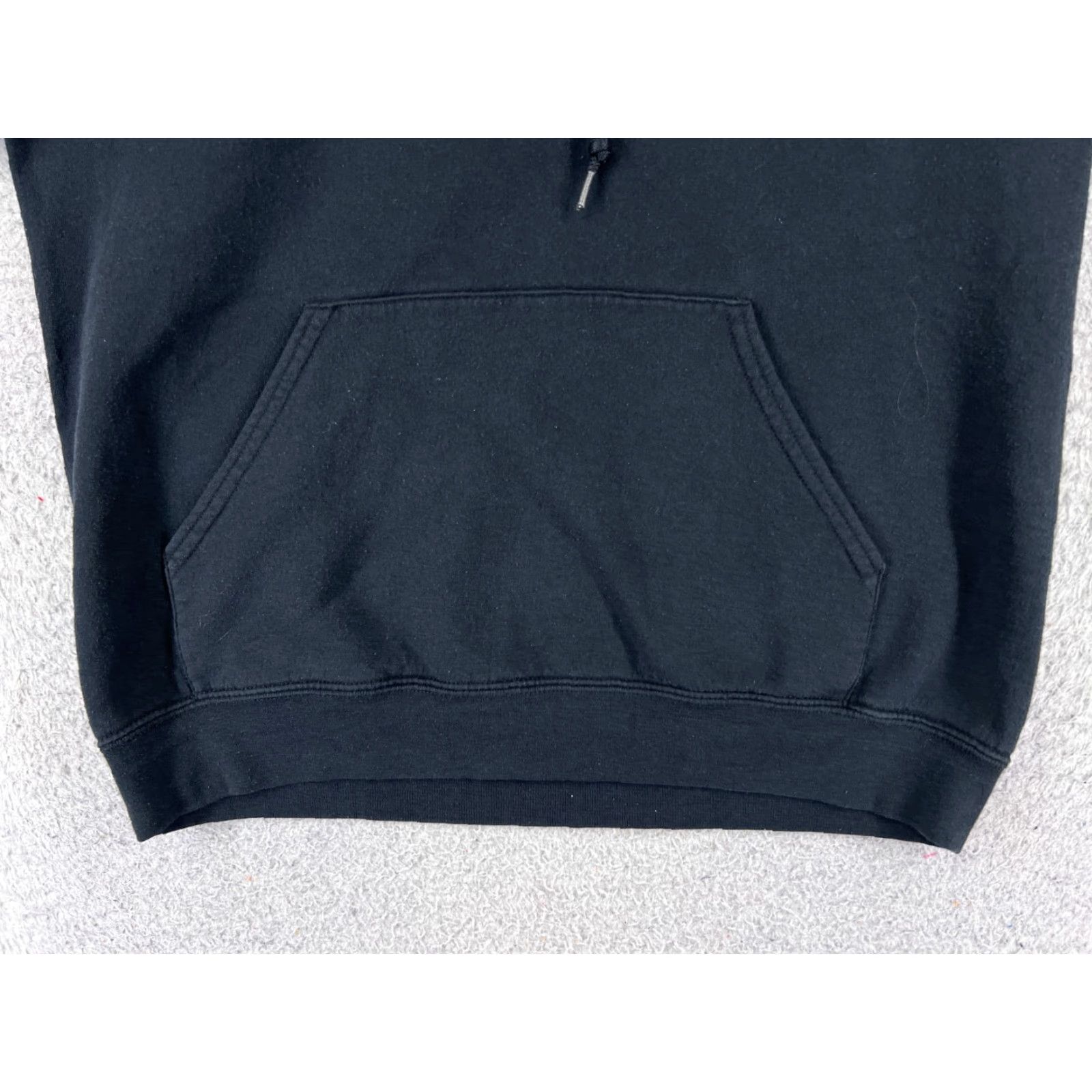 Jerzees US Army Hoodie Mens Regular M Black Cotton Blend Jersey Pocket Logo Crew Neck Pullover Size US M / EU 48-50 / 2 - 5 Thumbnail